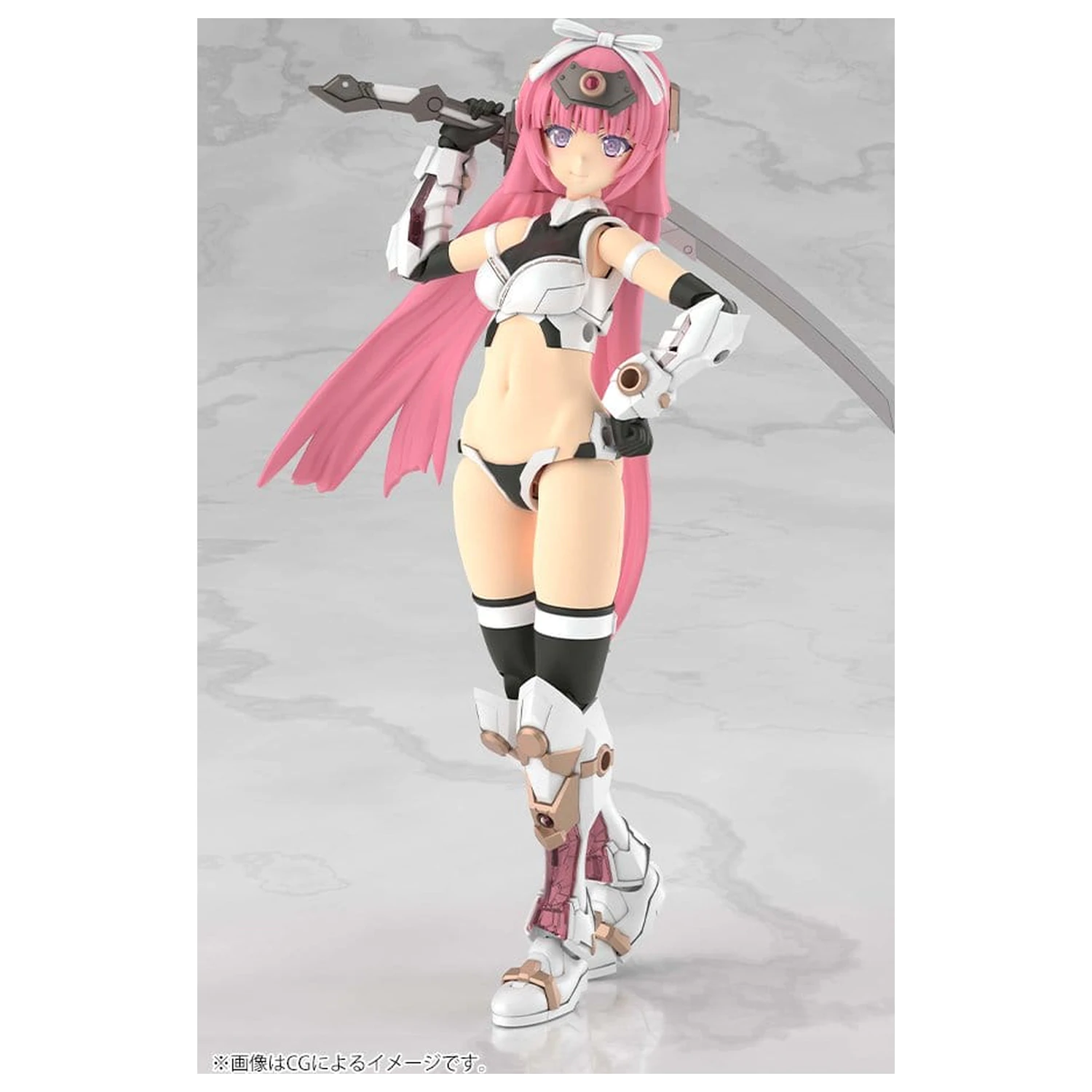Frame Arms Girl Plastic Model Kit Grand Scale Magatsuki Kikka 25 cm product photo