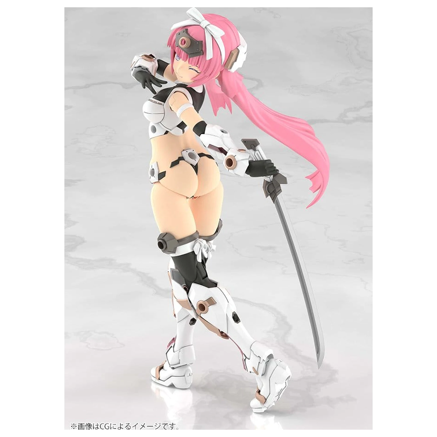 Frame Arms Girl Plastic Model Kit Grand Scale Magatsuki Kikka 25 cm product photo