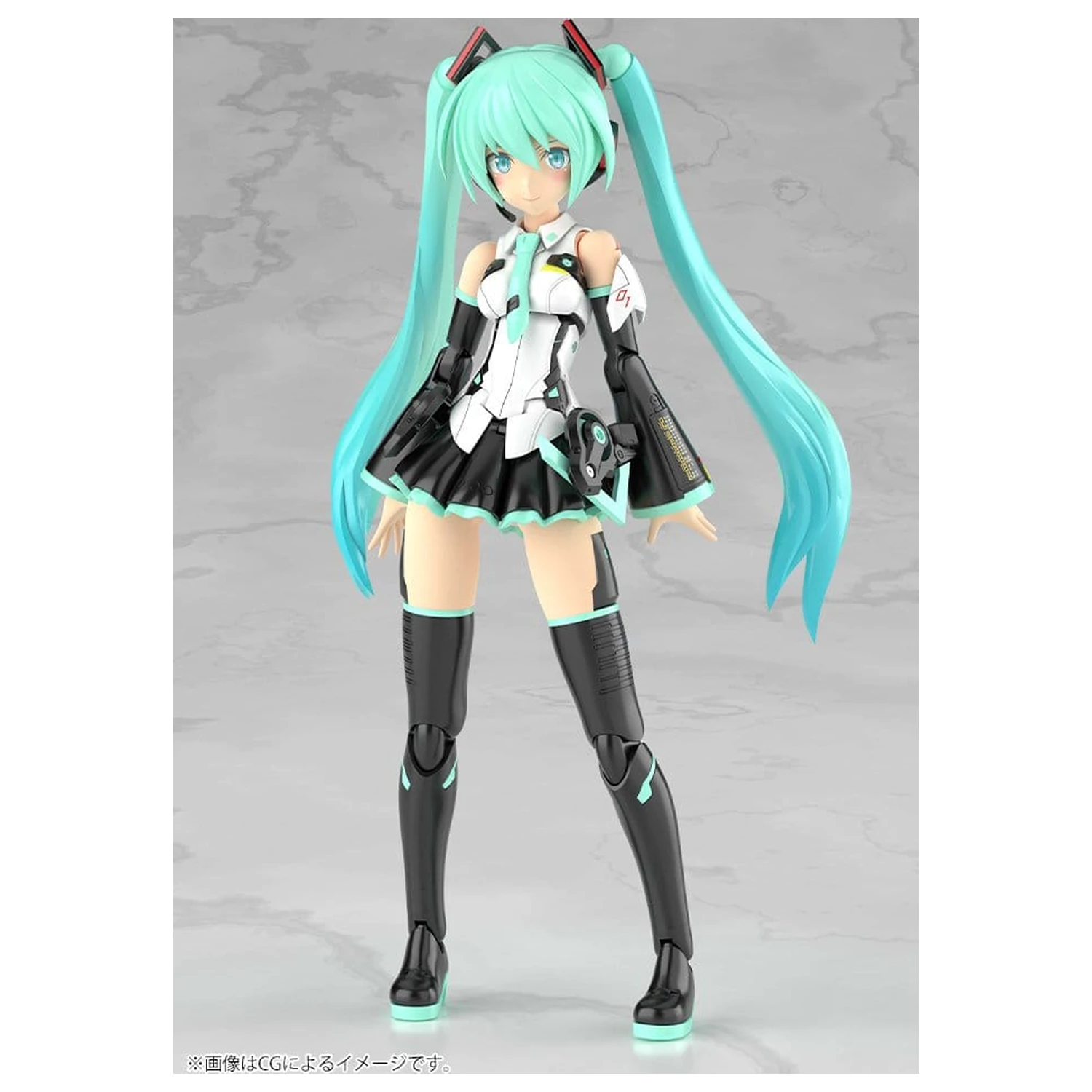Frame Arms Girl Plastic Model Kit Grande Scale Frame Music Girl Hatsune Miku 25 cm product photo