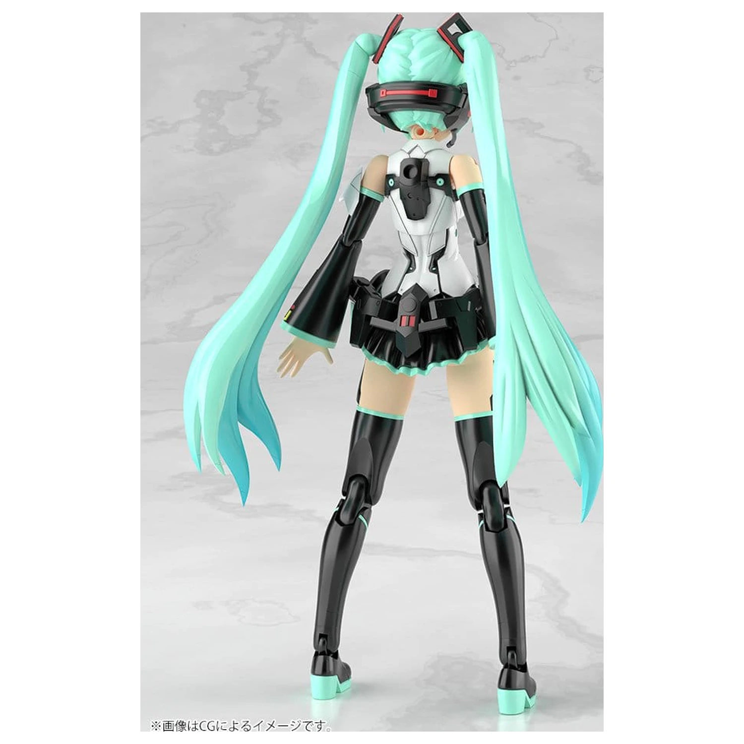 Frame Arms Girl Plastic Model Kit Grande Scale Frame Music Girl Hatsune Miku 25 cm product photo