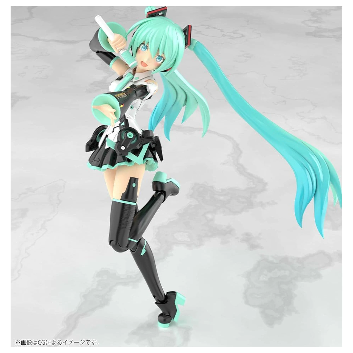 Frame Arms Girl Plastic Model Kit Grande Scale Frame Music Girl Hatsune Miku 25 cm product photo