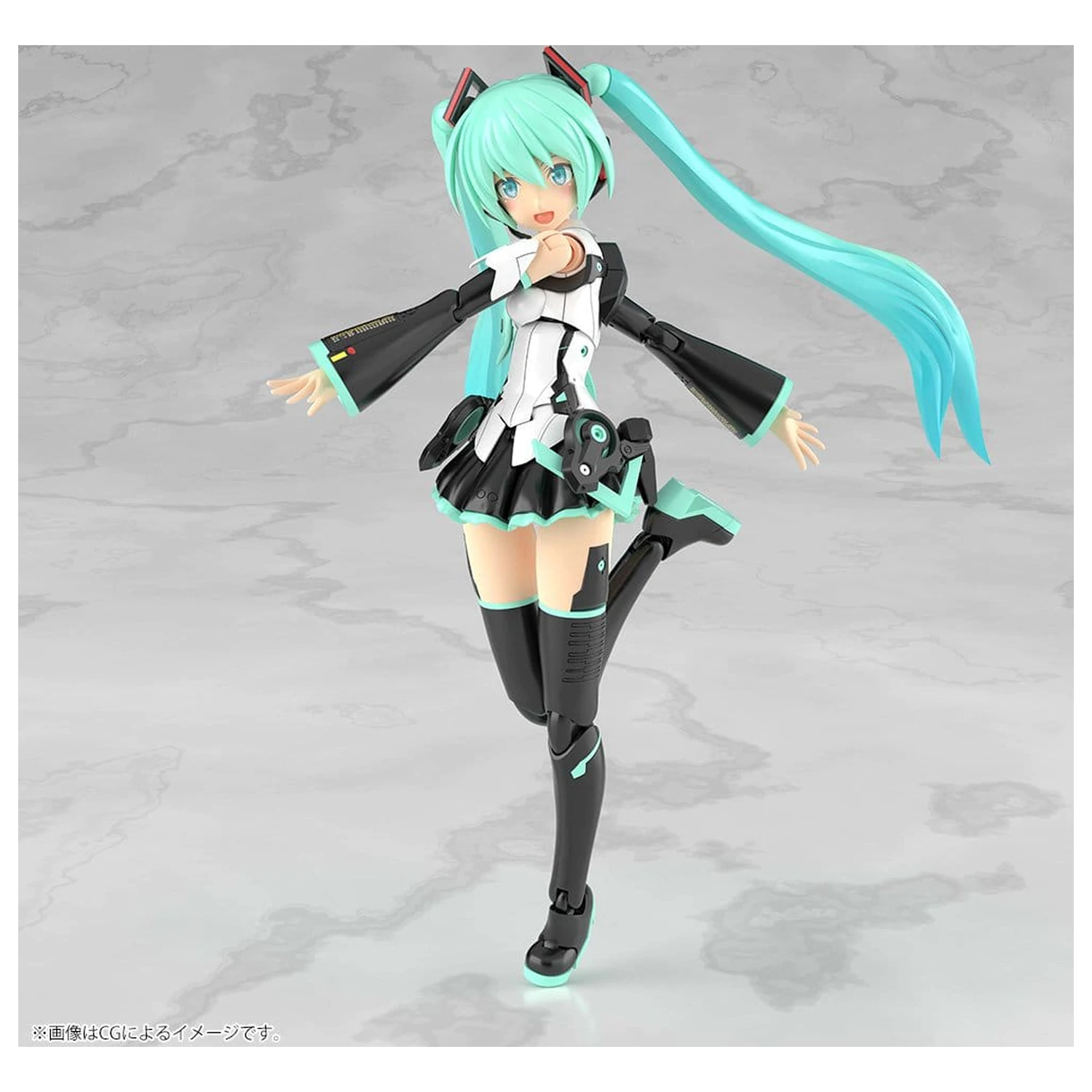 Frame Arms Girl Plastic Model Kit Grande Scale Frame Music Girl Hatsune Miku 25 cm product photo