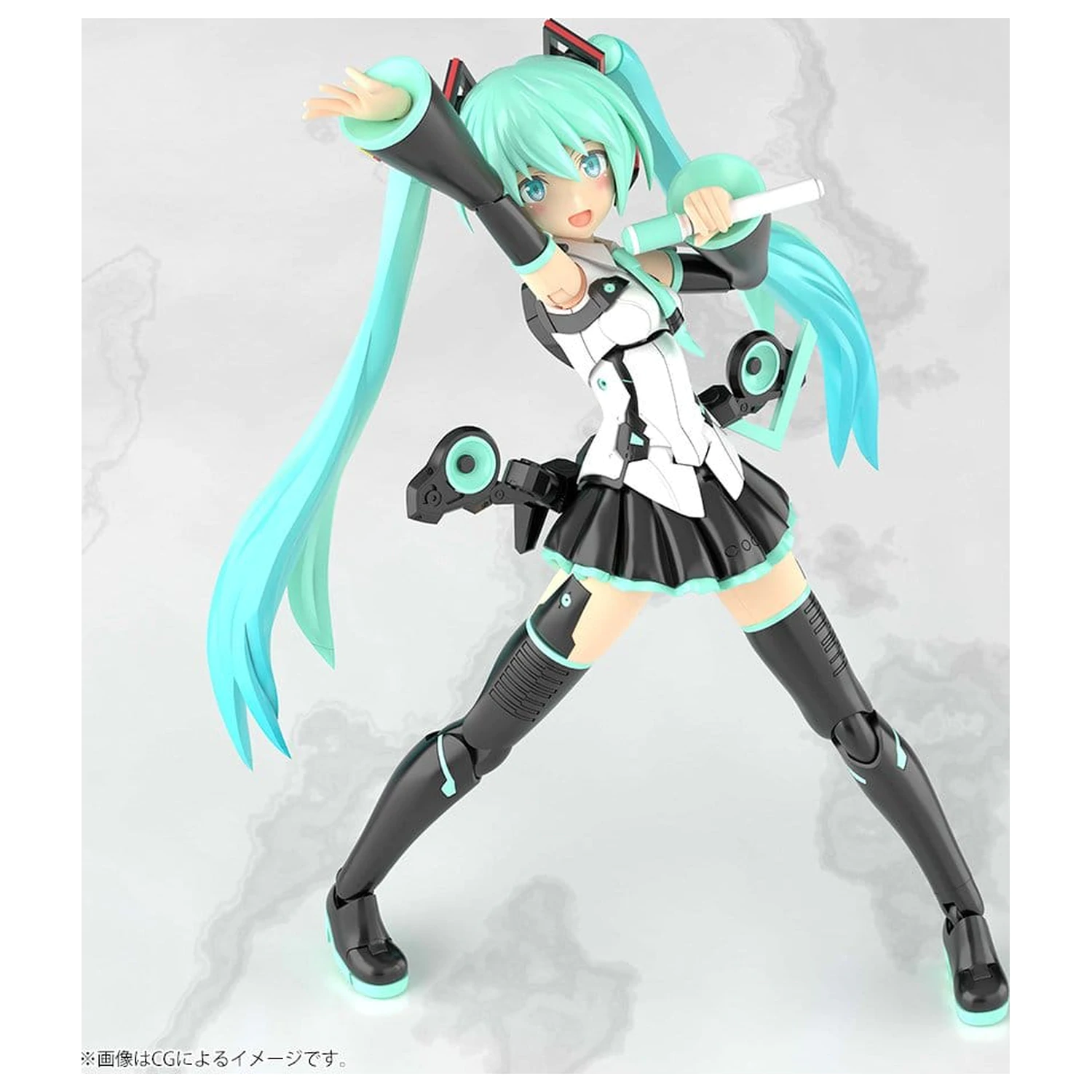 Frame Arms Girl Plastic Model Kit Grande Scale Frame Music Girl Hatsune Miku 25 cm product photo