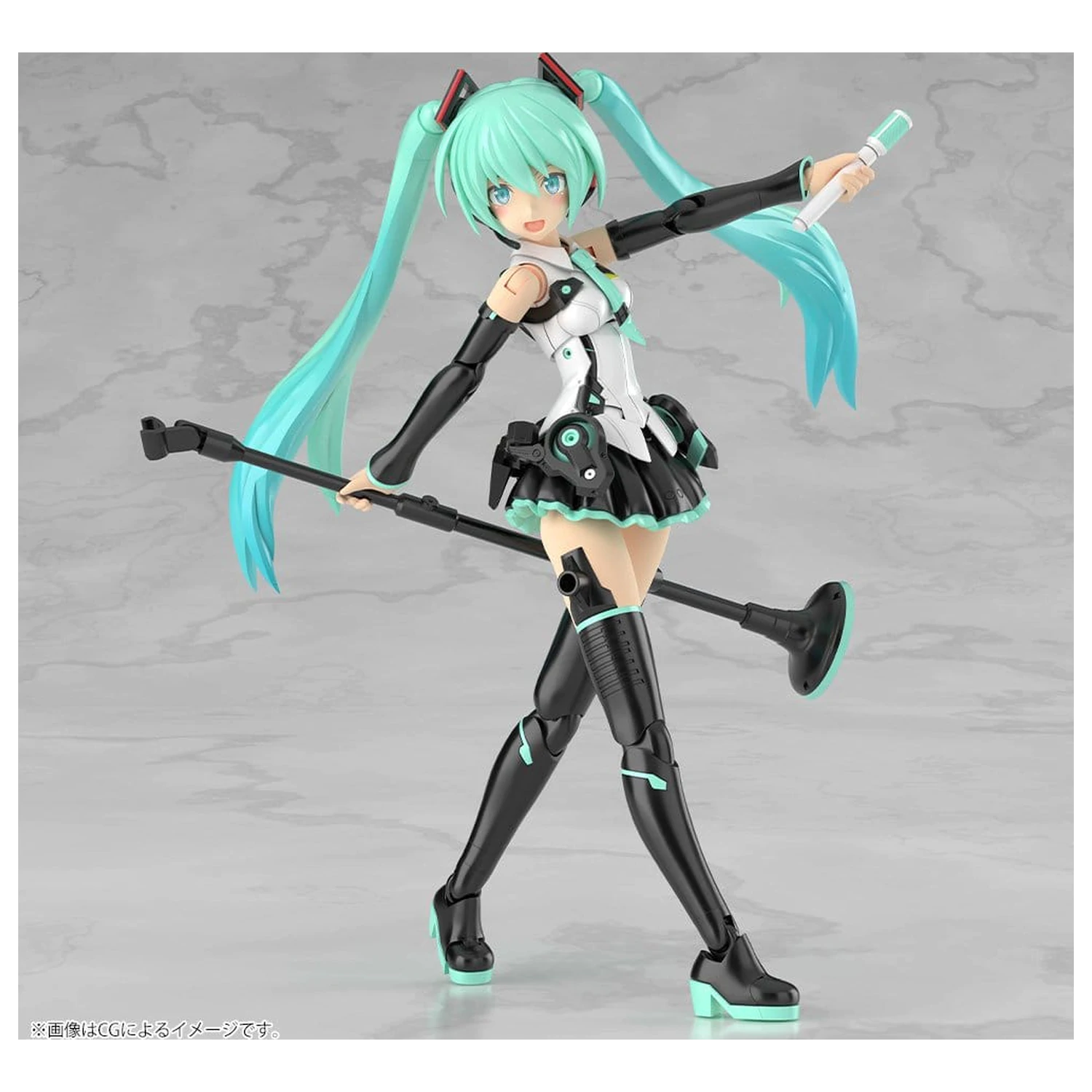 Frame Arms Girl Plastic Model Kit Grande Scale Frame Music Girl Hatsune Miku 25 cm product photo