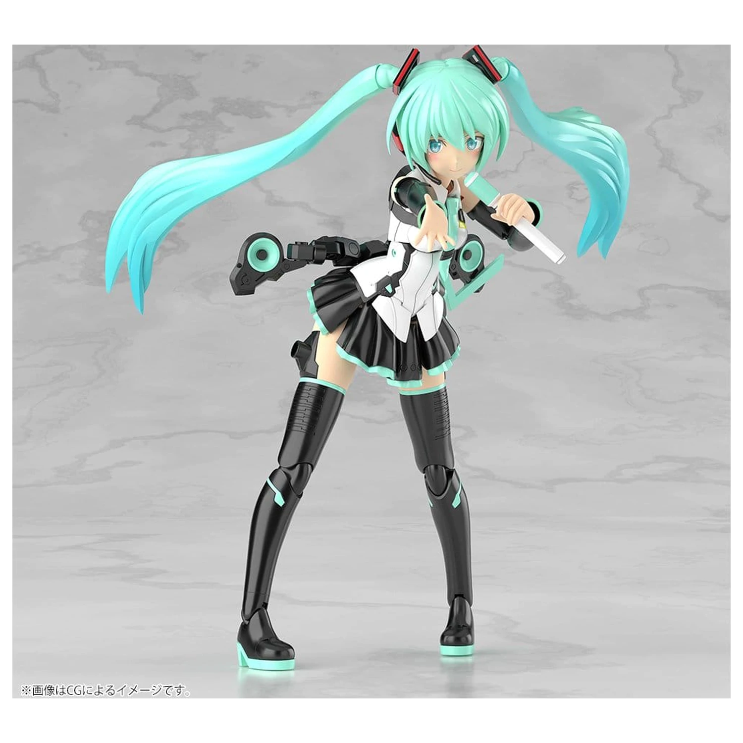Frame Arms Girl Plastic Model Kit Grande Scale Frame Music Girl Hatsune Miku 25 cm product photo