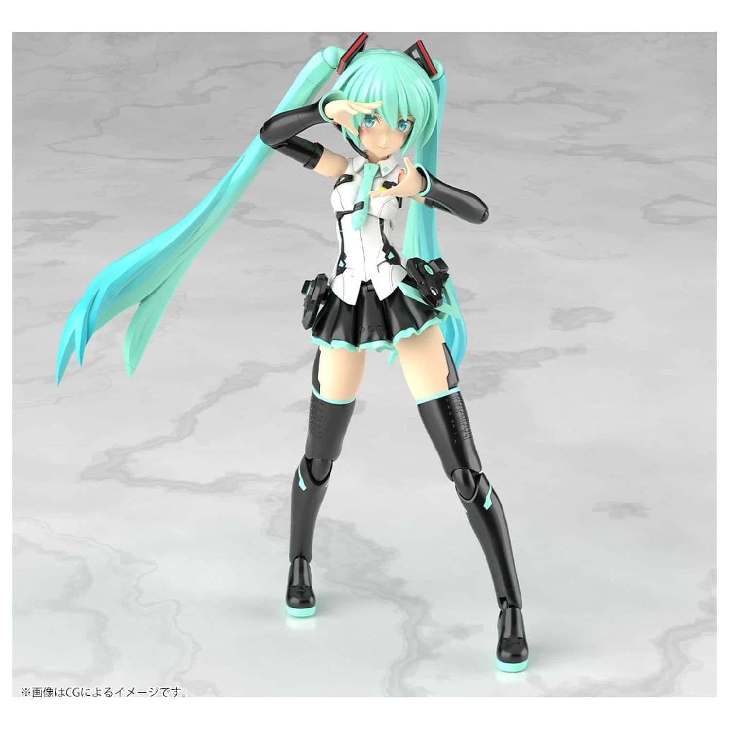 Frame Arms Girl Plastic Model Kit Grande Scale Frame Music Girl Hatsune Miku 25 cm product photo