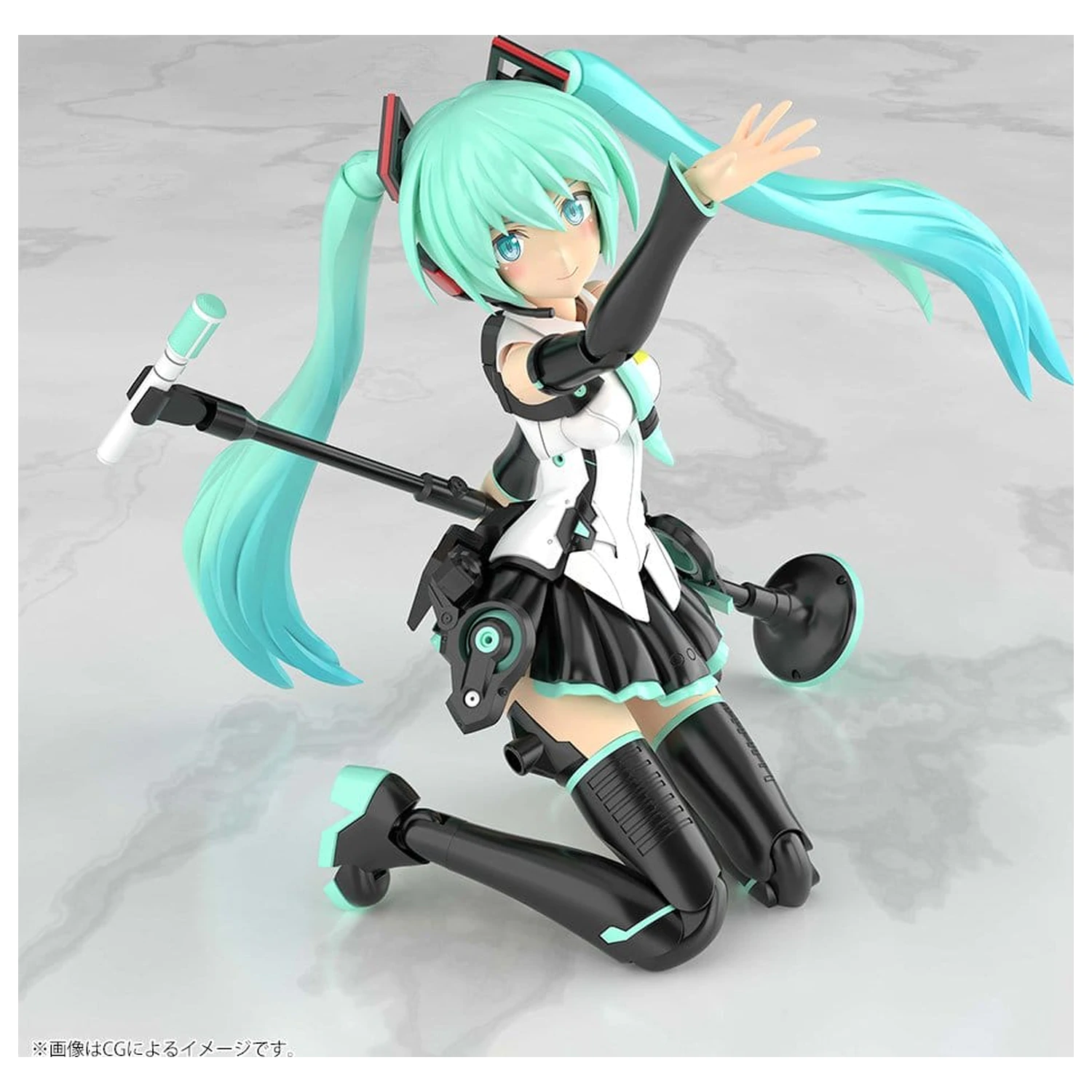 Frame Arms Girl Plastic Model Kit Grande Scale Frame Music Girl Hatsune Miku 25 cm product photo