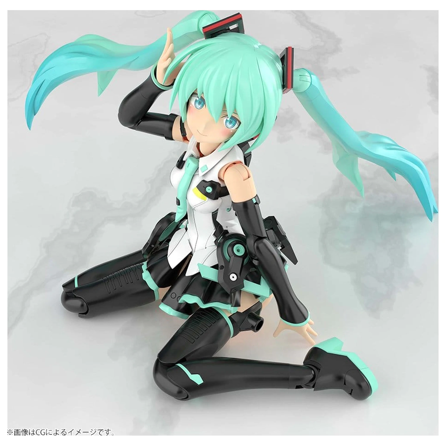 Frame Arms Girl Plastic Model Kit Grande Scale Frame Music Girl Hatsune Miku 25 cm product photo