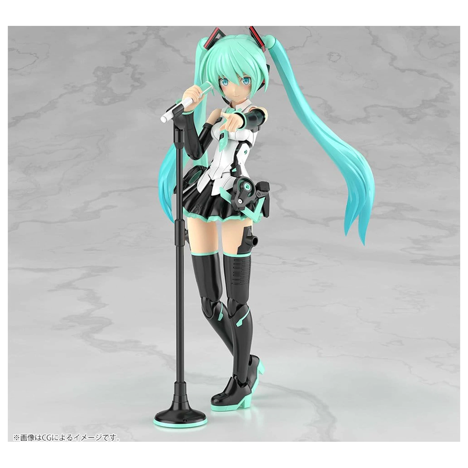 Frame Arms Girl Plastic Model Kit Grande Scale Frame Music Girl Hatsune Miku 25 cm product photo