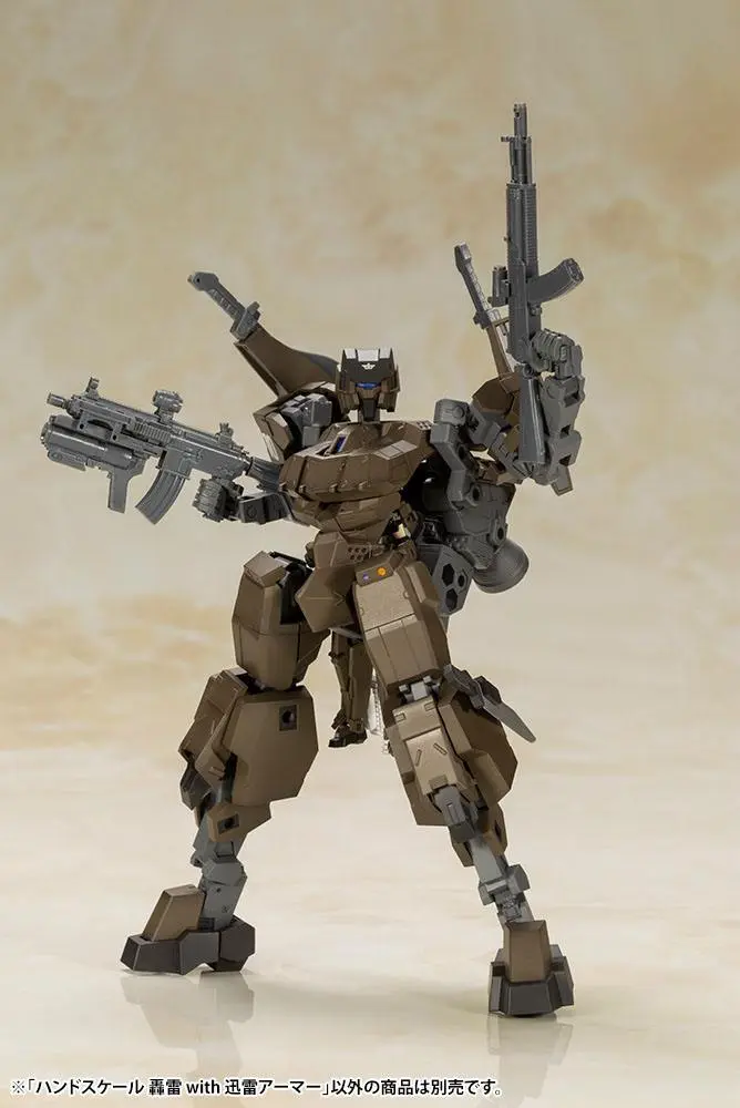 Frame Arms Girl Plastic Model Kit Handscale Gourai with Jinrai Armor 17 cm product photo