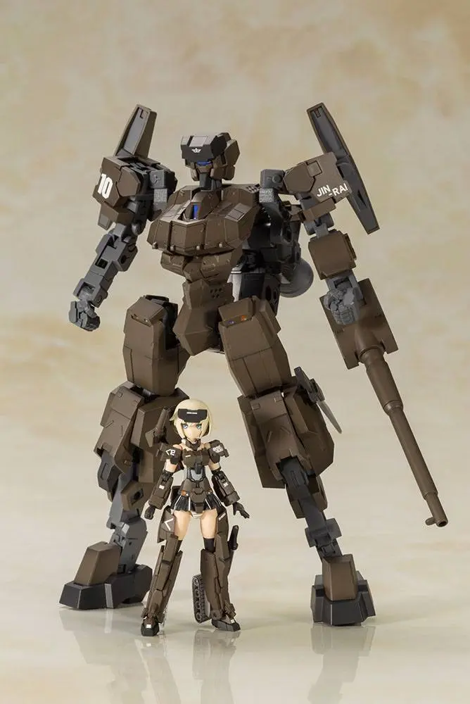 Frame Arms Girl Plastic Model Kit Handscale Gourai with Jinrai Armor 17 cm product photo