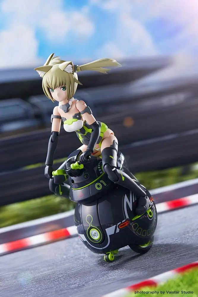 Frame Arms Girl Plastic Model Kit Innocentia (Racer) & Noseru (Racing Specs Ver.) 15 cm termékfotó