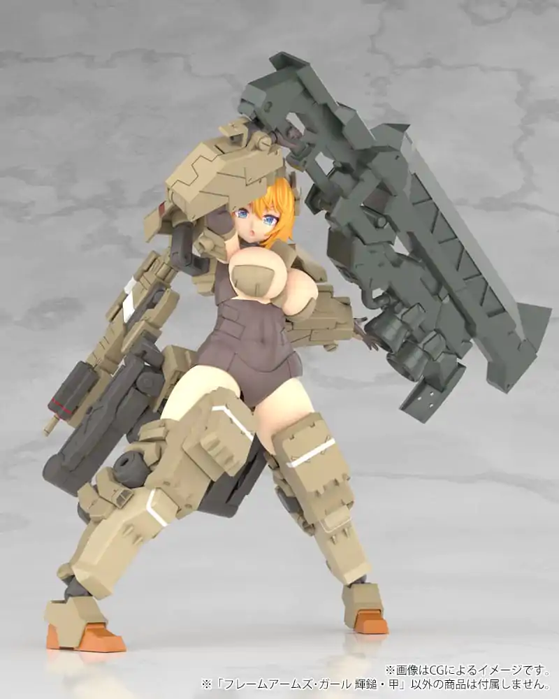 Frame Arms Girl PVC Plastic Modell Kit Kagutsuchi-Kou 20 cm product photo