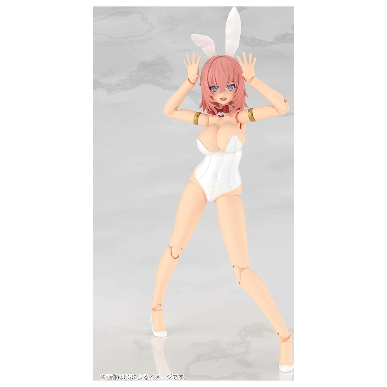 Frame Arms Girl Plastic Model Kit Durga I Bunny Style White 18 cm product photo
