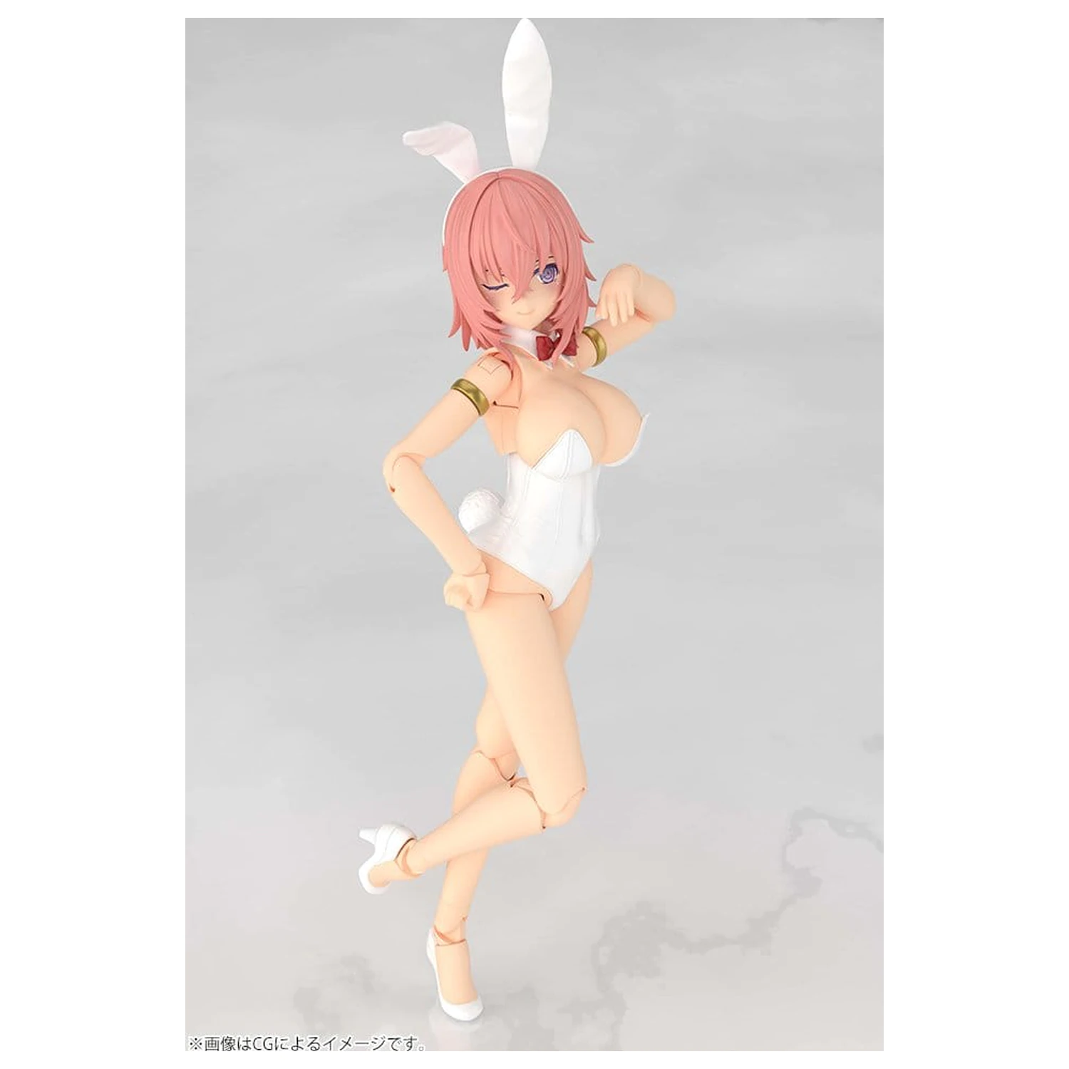 Frame Arms Girl Plastic Model Kit Durga I Bunny Style White 18 cm product photo