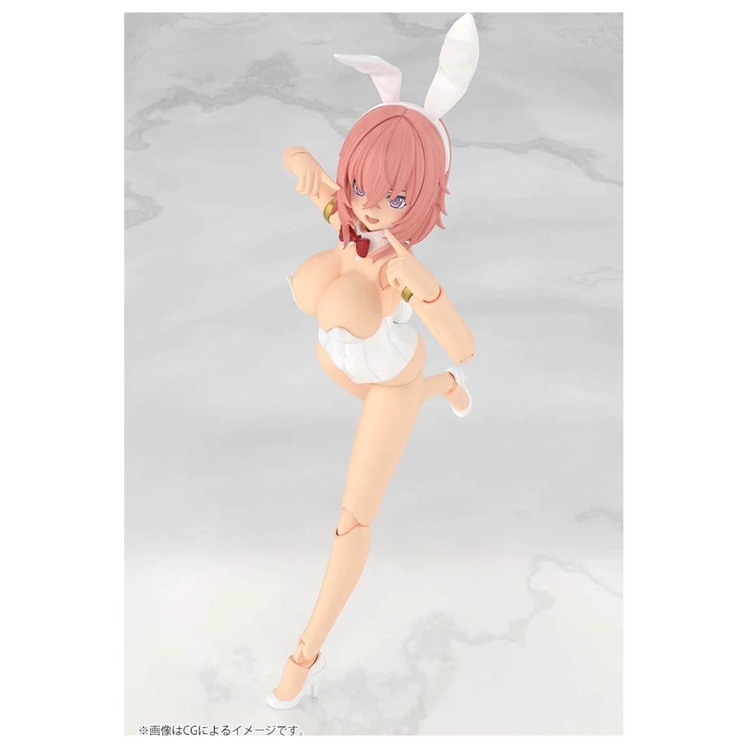 Frame Arms Girl Plastic Model Kit Durga I Bunny Style White 18 cm product photo