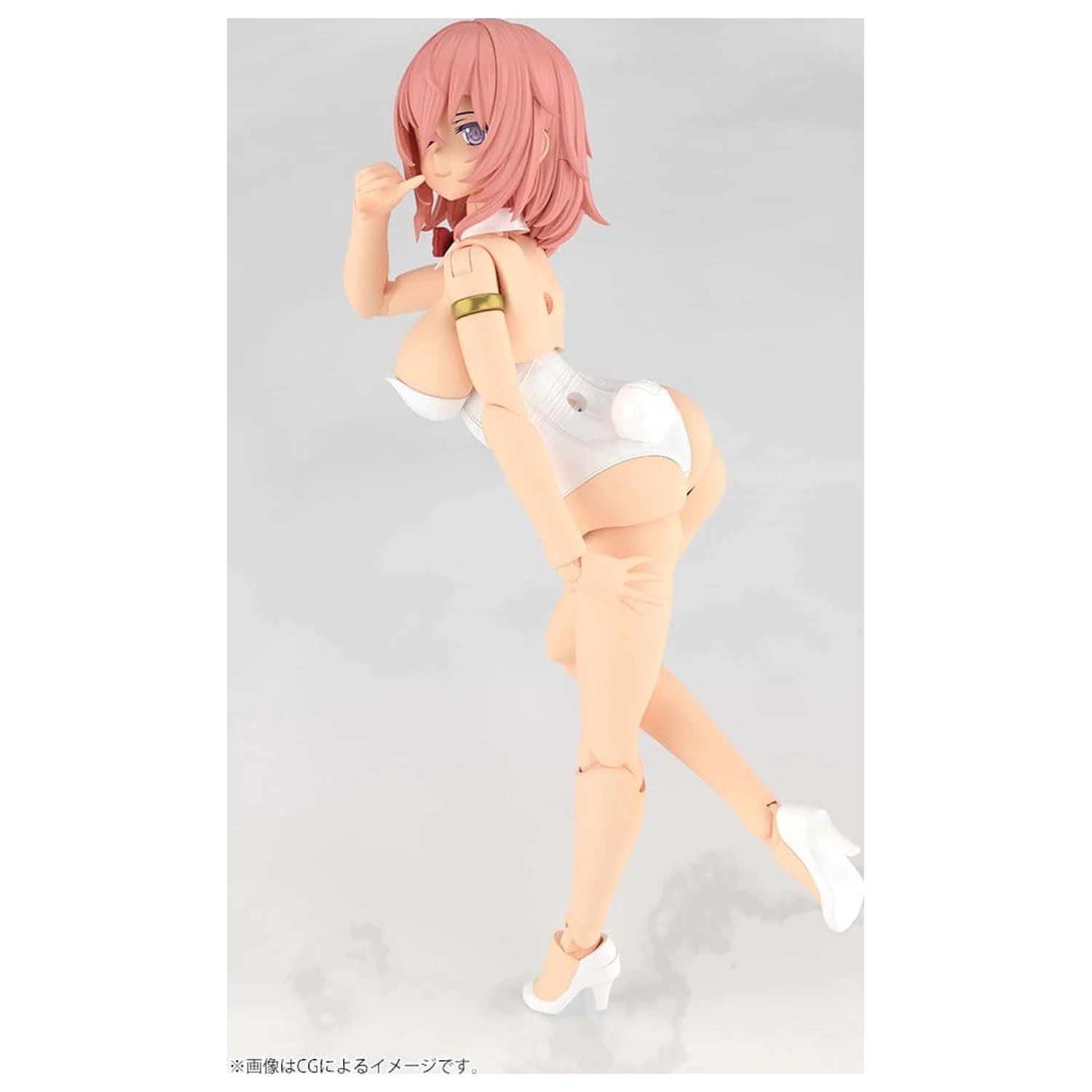 Frame Arms Girl Plastic Model Kit Durga I Bunny Style White 18 cm product photo