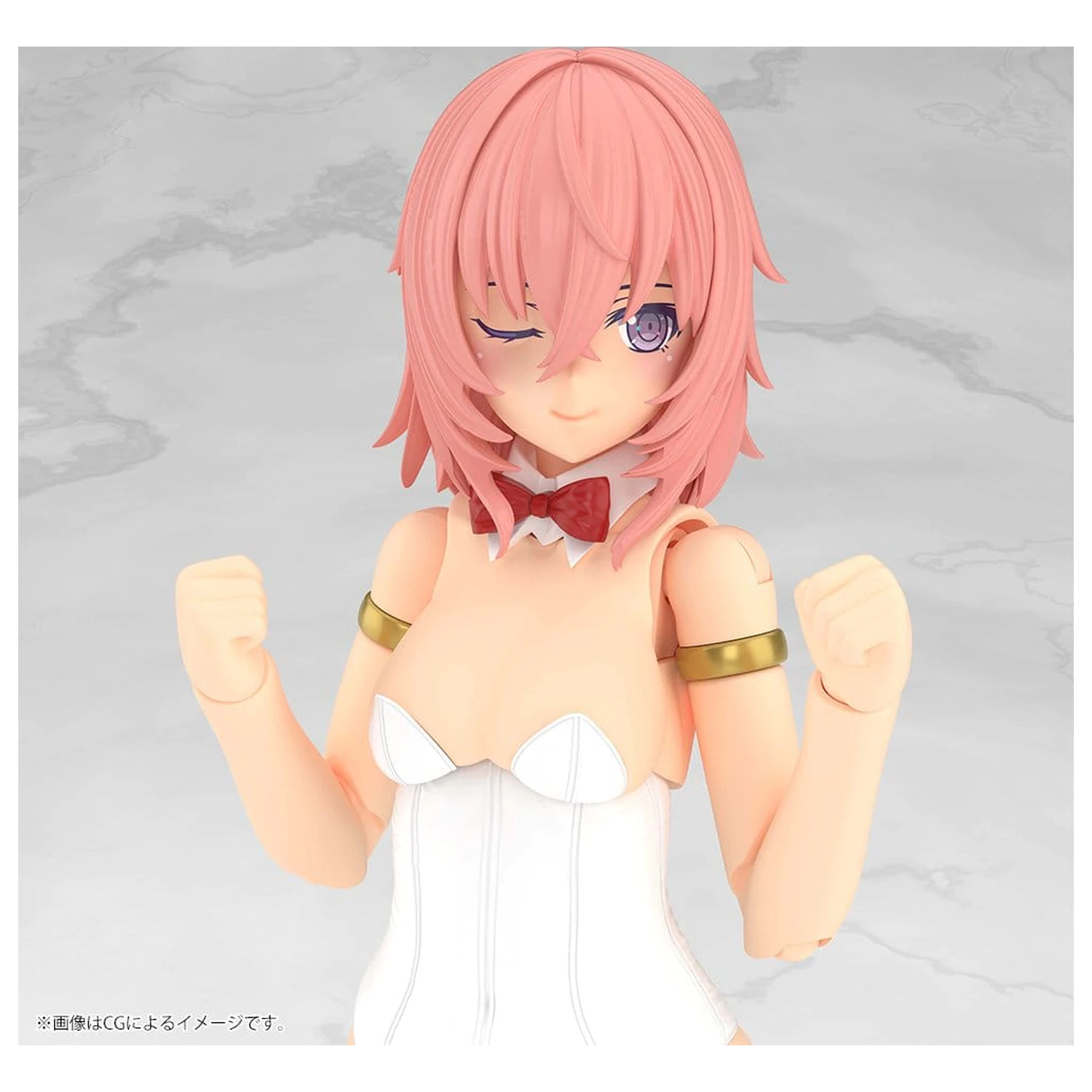 Frame Arms Girl Plastic Model Kit Durga I Bunny Style White 18 cm product photo
