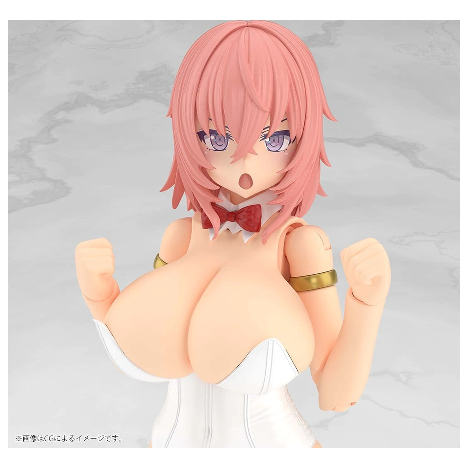Frame Arms Girl Plastic Model Kit Durga I Bunny Style White 18 cm product photo