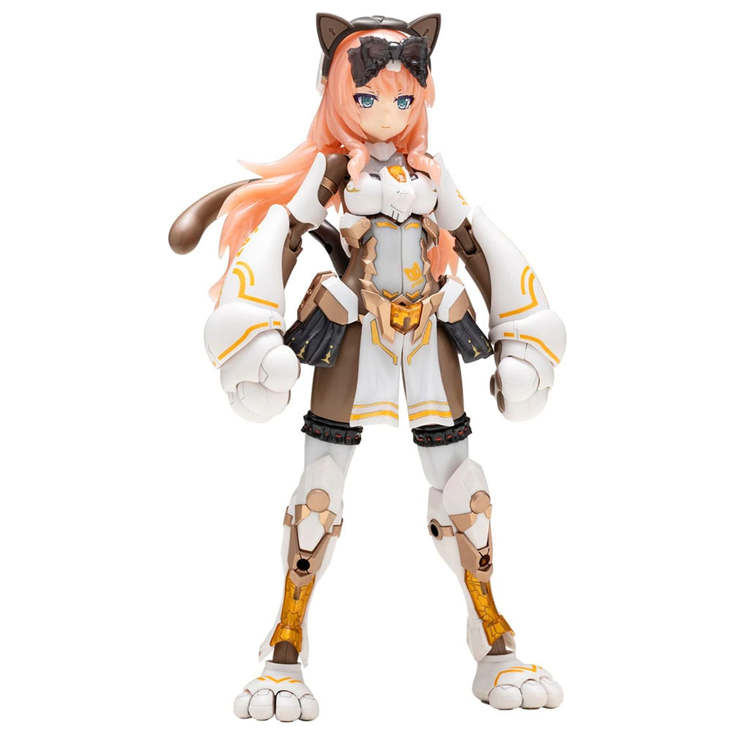 Frame Arms Girl Plastic Model Kit Durga I Cat Armor Ver. Calico 16 cm        product photo