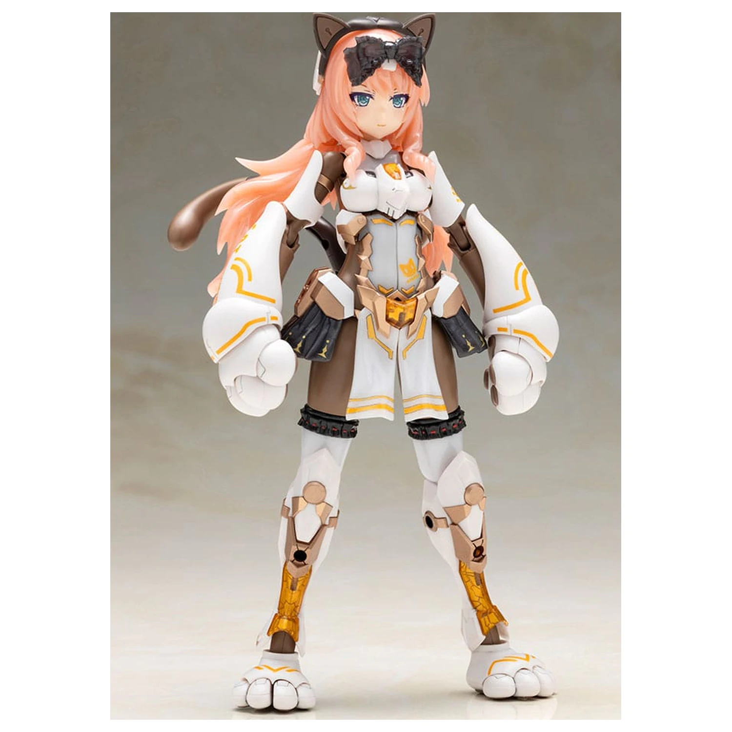 Frame Arms Girl Plastic Model Kit Durga I Cat Armor Ver. Calico 16 cm        product photo