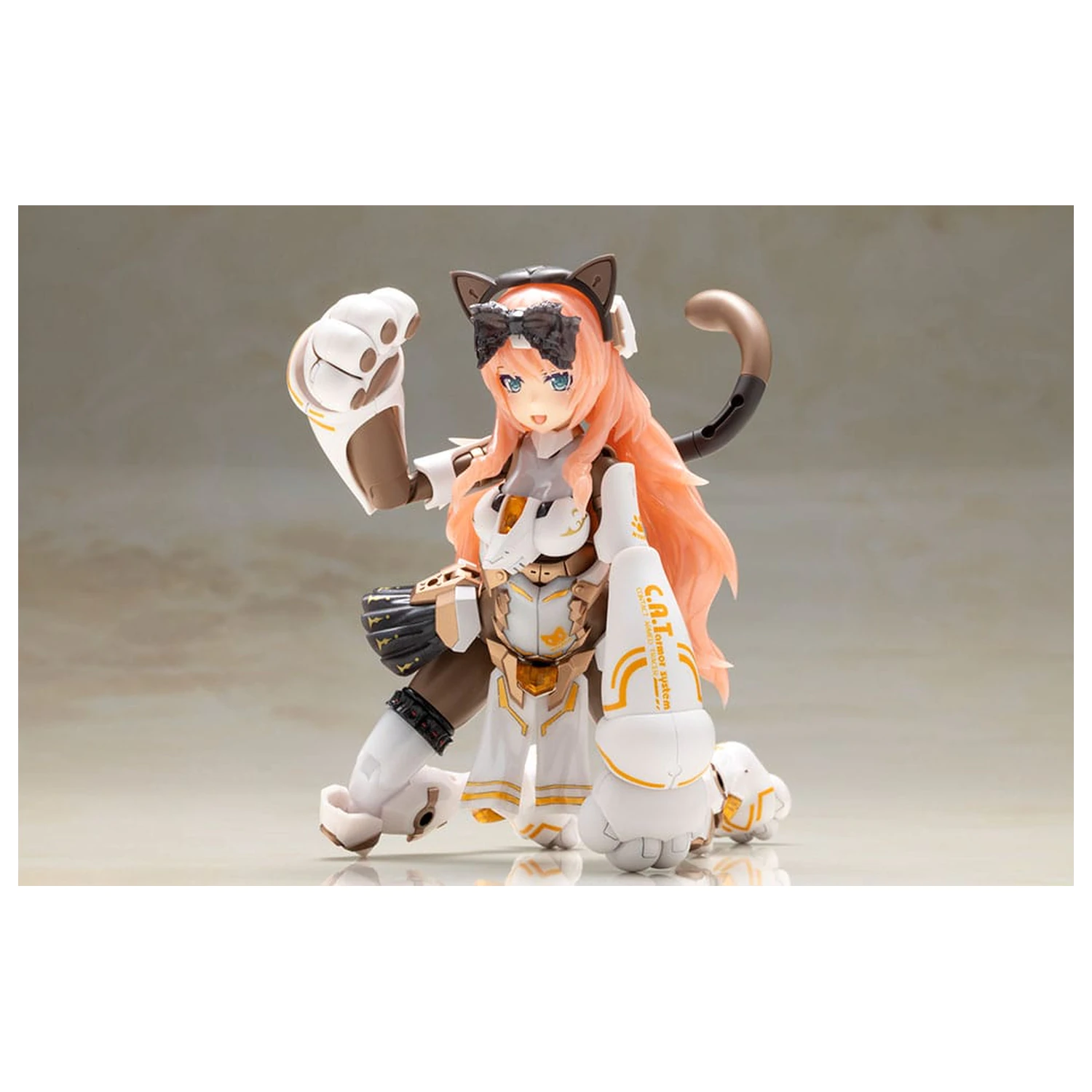 Frame Arms Girl Plastic Model Kit Durga I Cat Armor Ver. Calico 16 cm        product photo