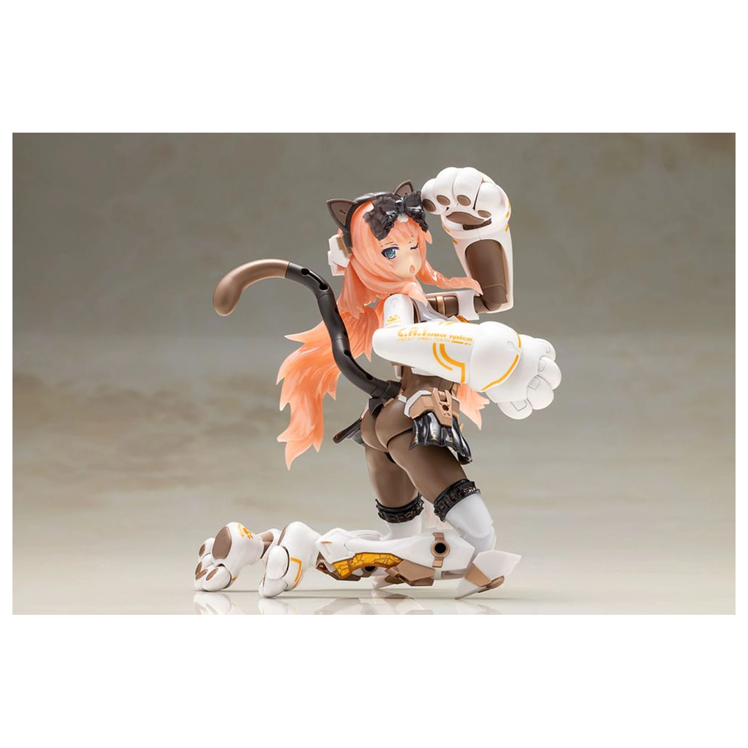 Frame Arms Girl Plastic Model Kit Durga I Cat Armor Ver. Calico 16 cm        product photo