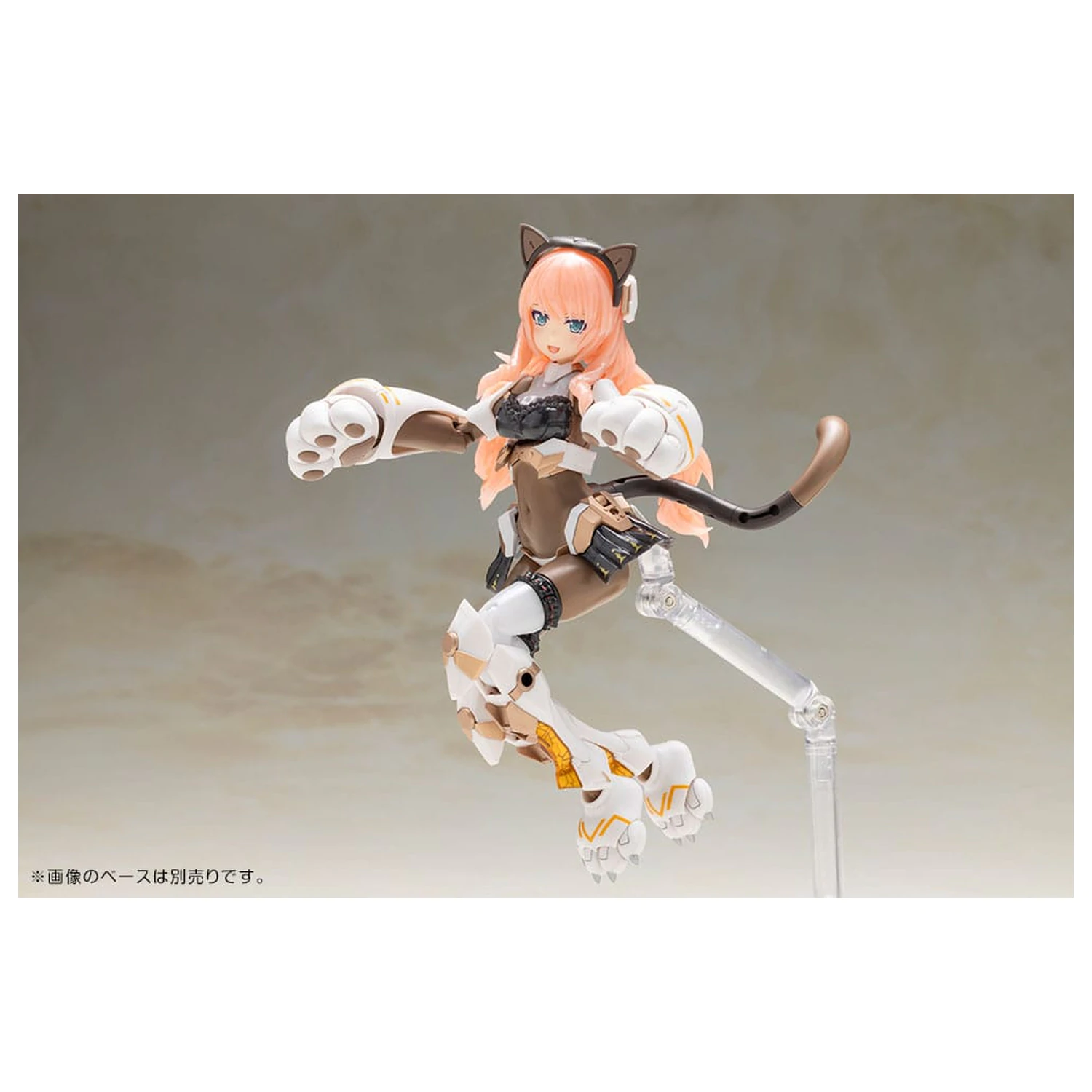 Frame Arms Girl Plastic Model Kit Durga I Cat Armor Ver. Calico 16 cm        product photo