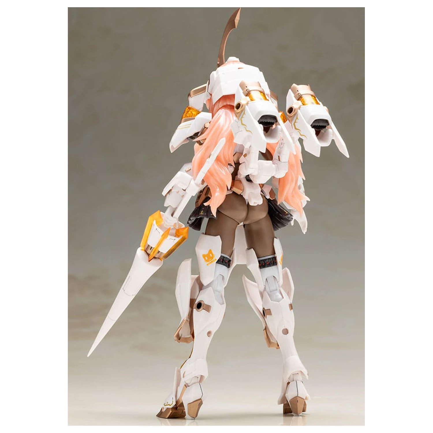 Frame Arms Girl Plastic Model Kit Durga I Cat Armor Ver. Calico 16 cm        product photo