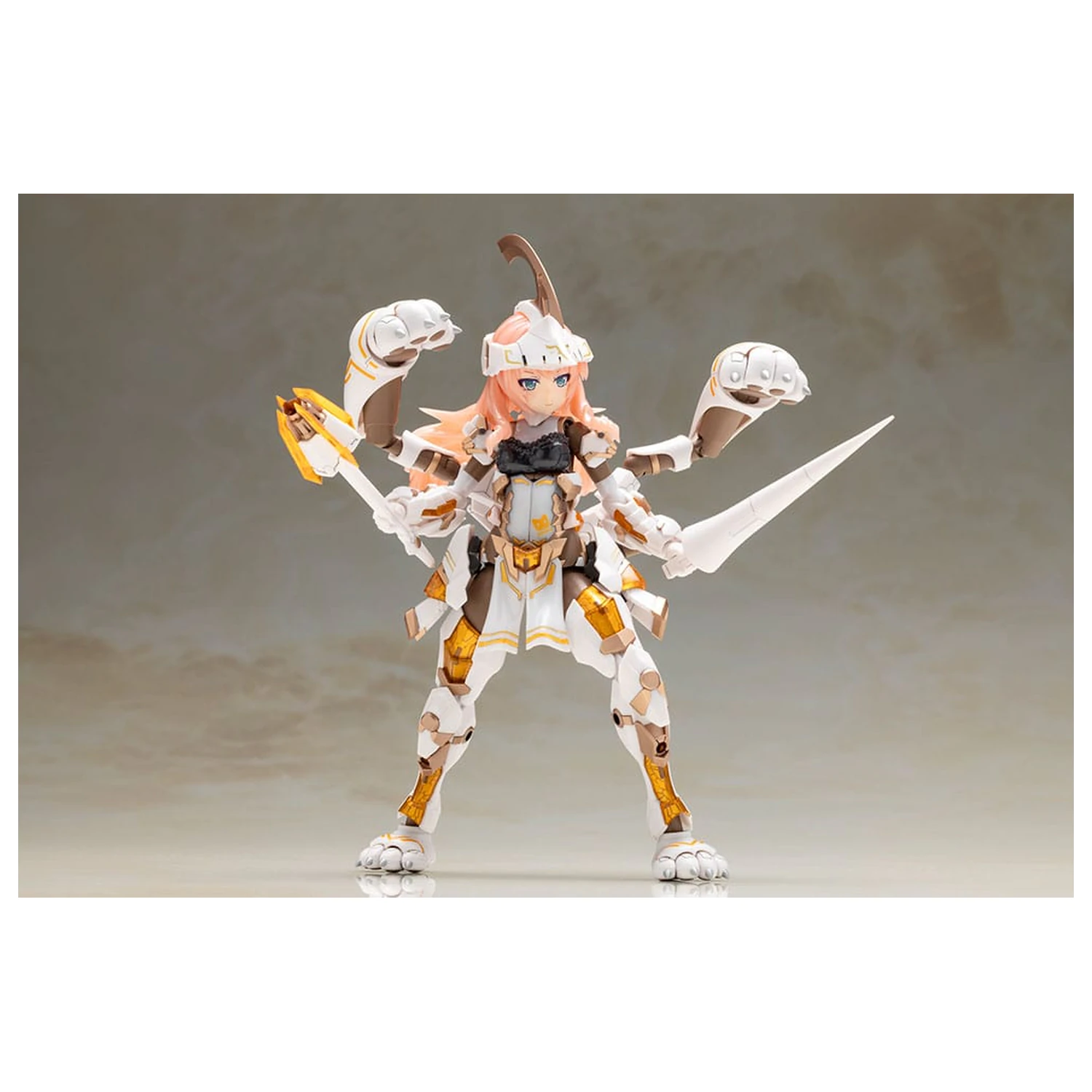 Frame Arms Girl Plastic Model Kit Durga I Cat Armor Ver. Calico 16 cm        product photo
