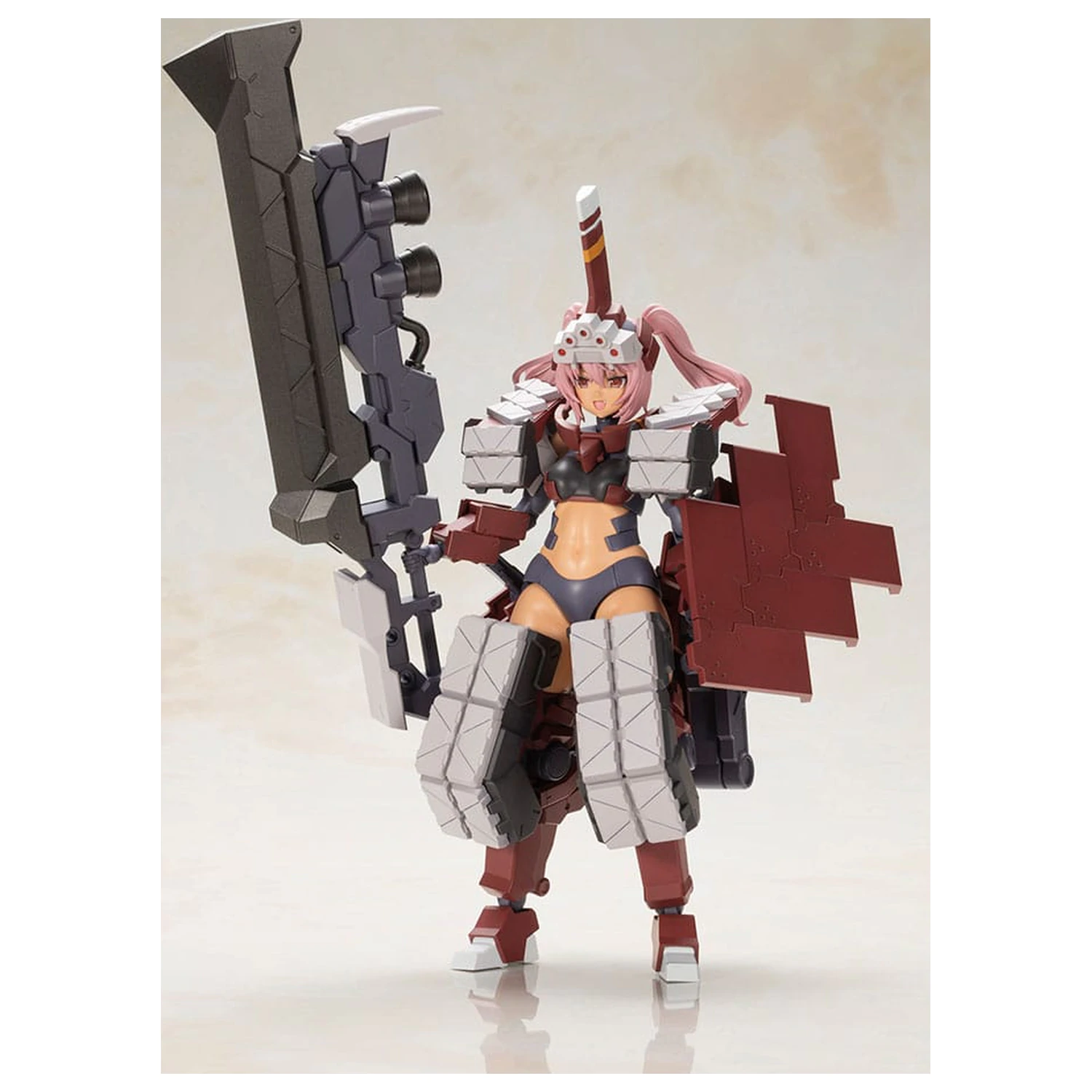 Frame Arms Girl Plastic Model Kit Kagutsuchi-Otsu Fencer 19 cm      product photo