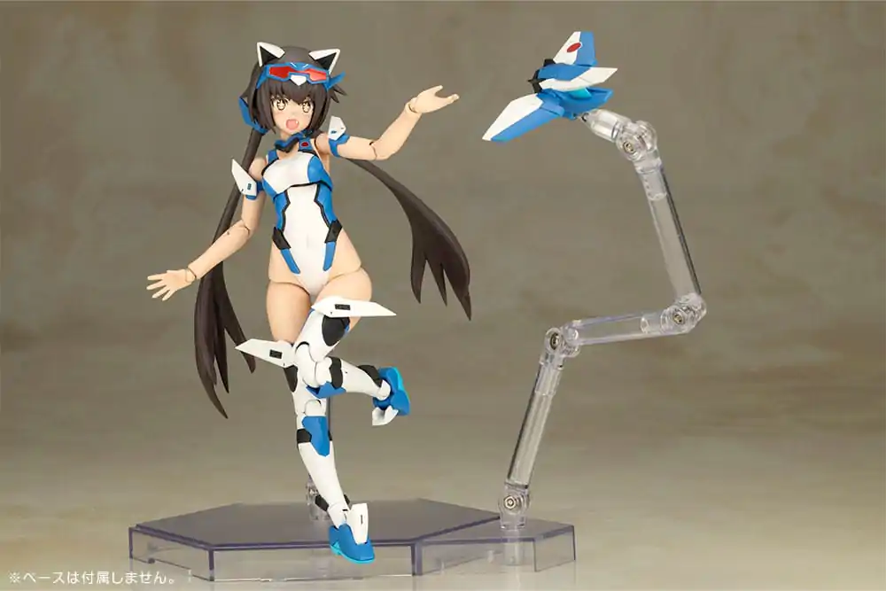 Frame Arms Girl Plastic Model Kit Stylet Swimsuit Blue Impulse Color Ver. 16 cm product photo