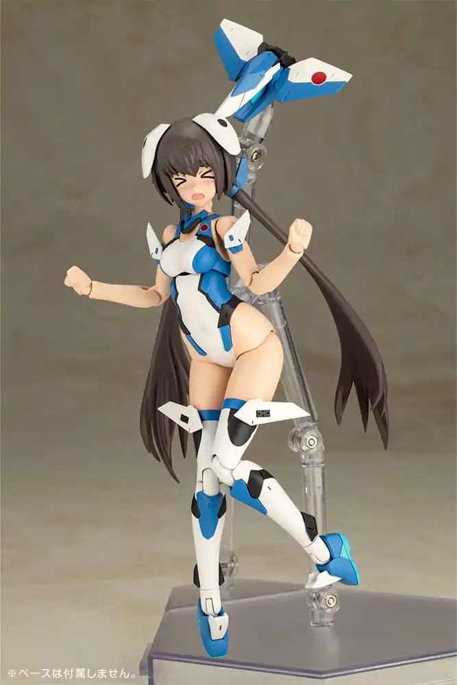 Frame Arms Girl Plastic Model Kit Stylet Swimsuit Blue Impulse Color Ver. 16 cm product photo