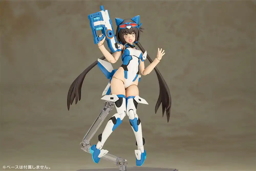 Frame Arms Girl Plastic Model Kit Stylet Swimsuit Blue Impulse Color Ver. 16 cm product photo