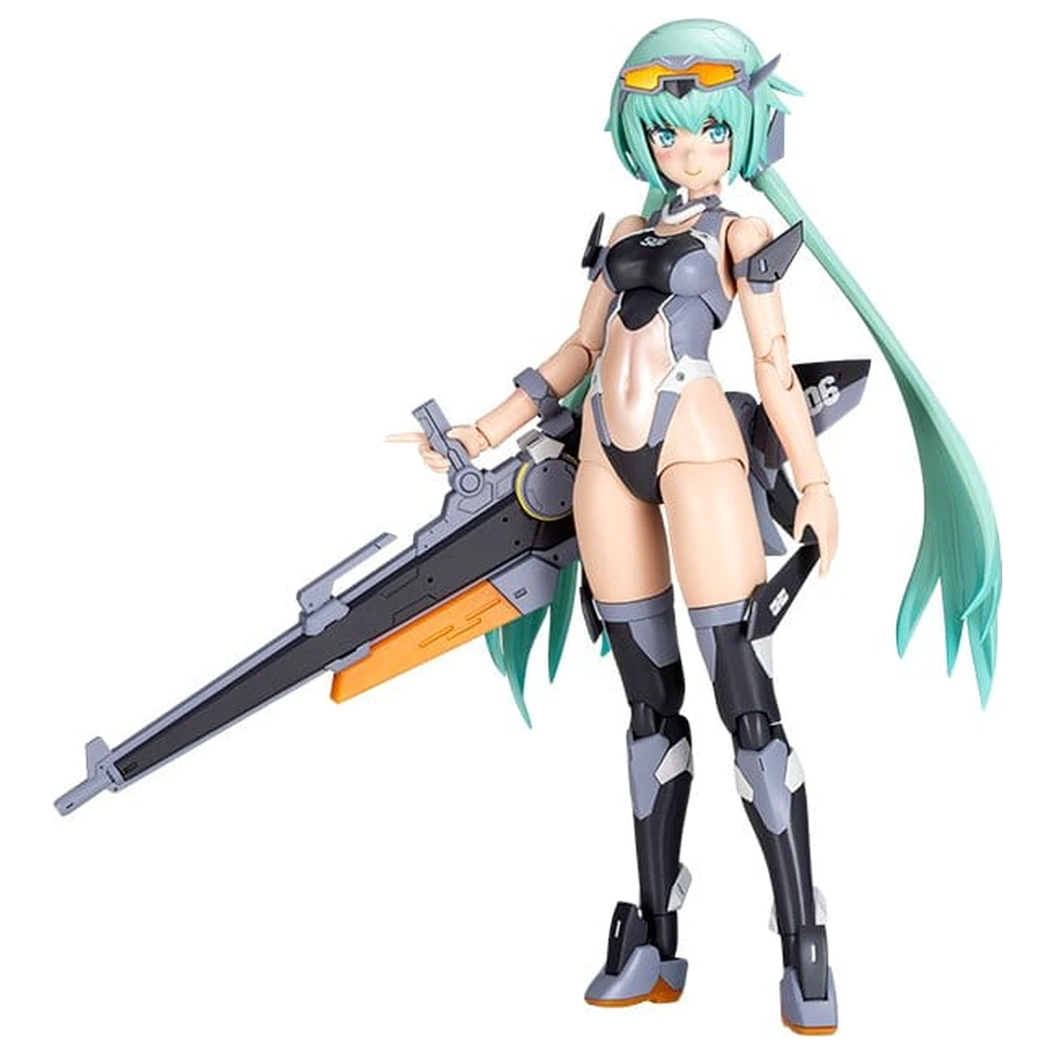 Frame Arms Girl Plastic Model Kit Stylet Swimsuit Low Visibility Ver. 16 cm product photo