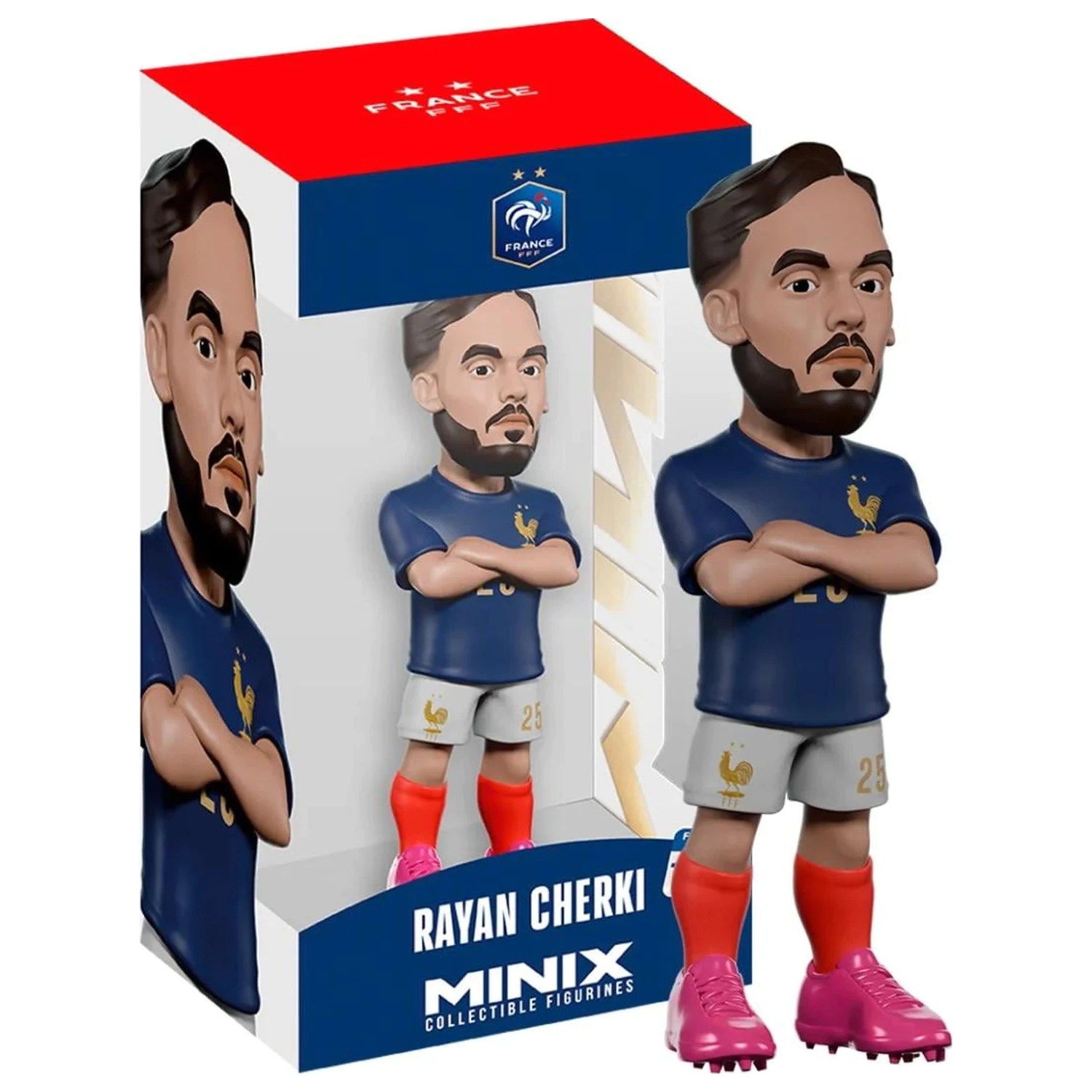 France Cherki Figure Minix World Cup 12cm product photo