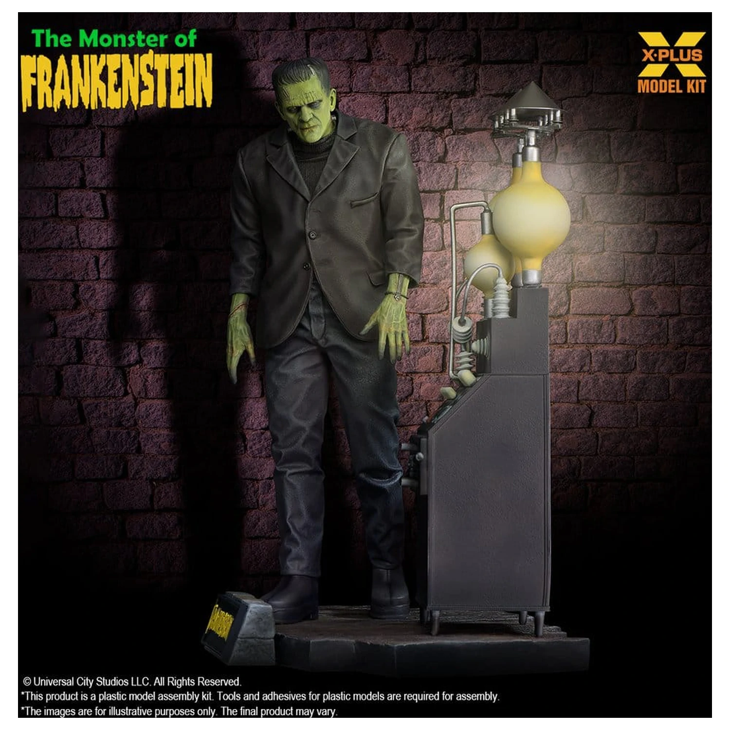 Frankenstein Plastic Model Kit 1/8 The Monster of Frankenstein 27 cm    product photo