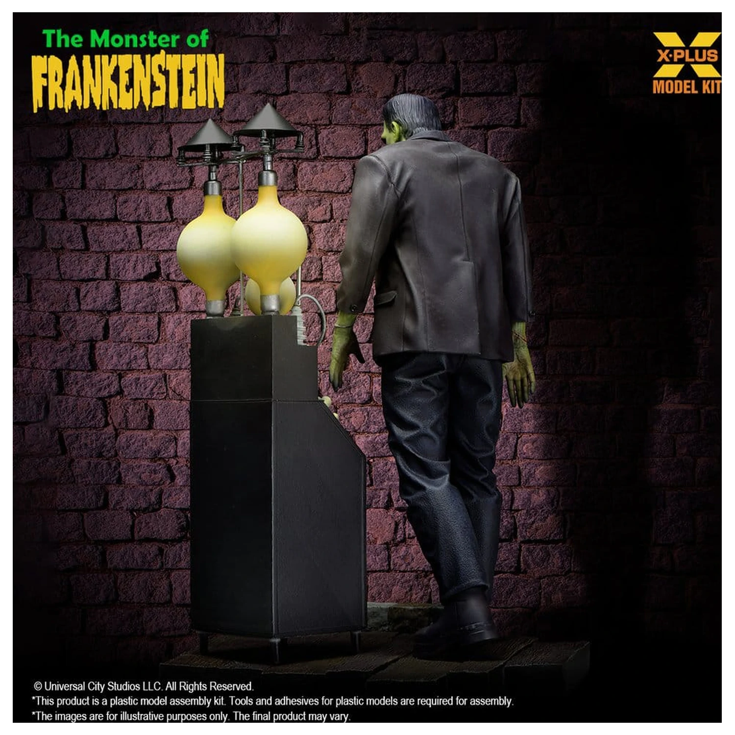 Frankenstein Plastic Model Kit 1/8 The Monster of Frankenstein 27 cm    product photo