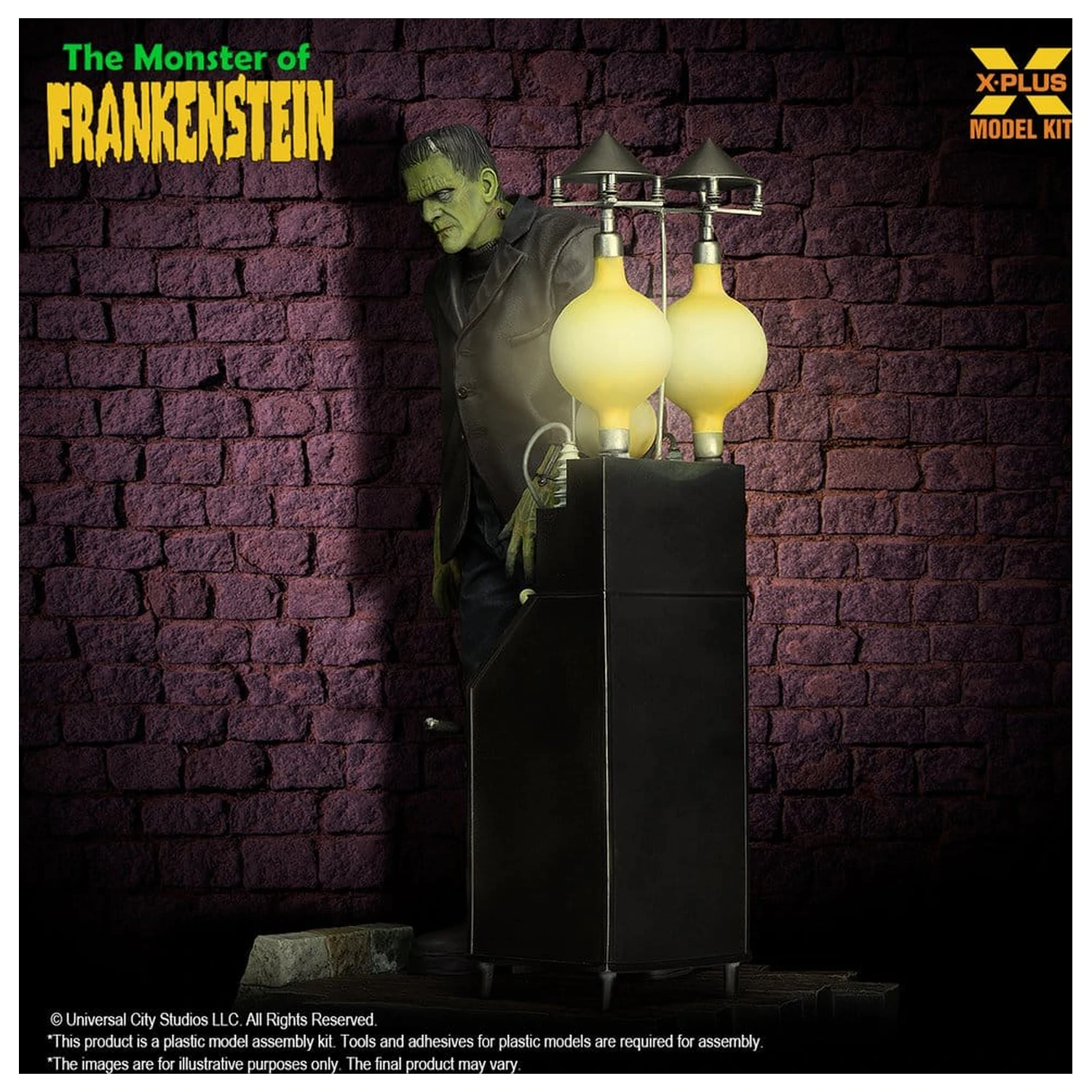 Frankenstein Plastic Model Kit 1/8 The Monster of Frankenstein 27 cm    product photo
