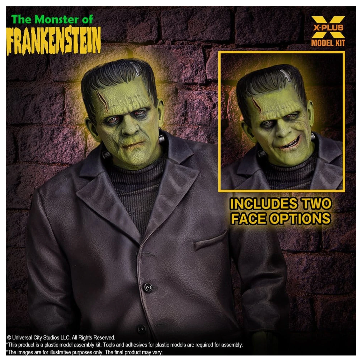 Frankenstein Plastic Model Kit 1/8 The Monster of Frankenstein 27 cm    product photo