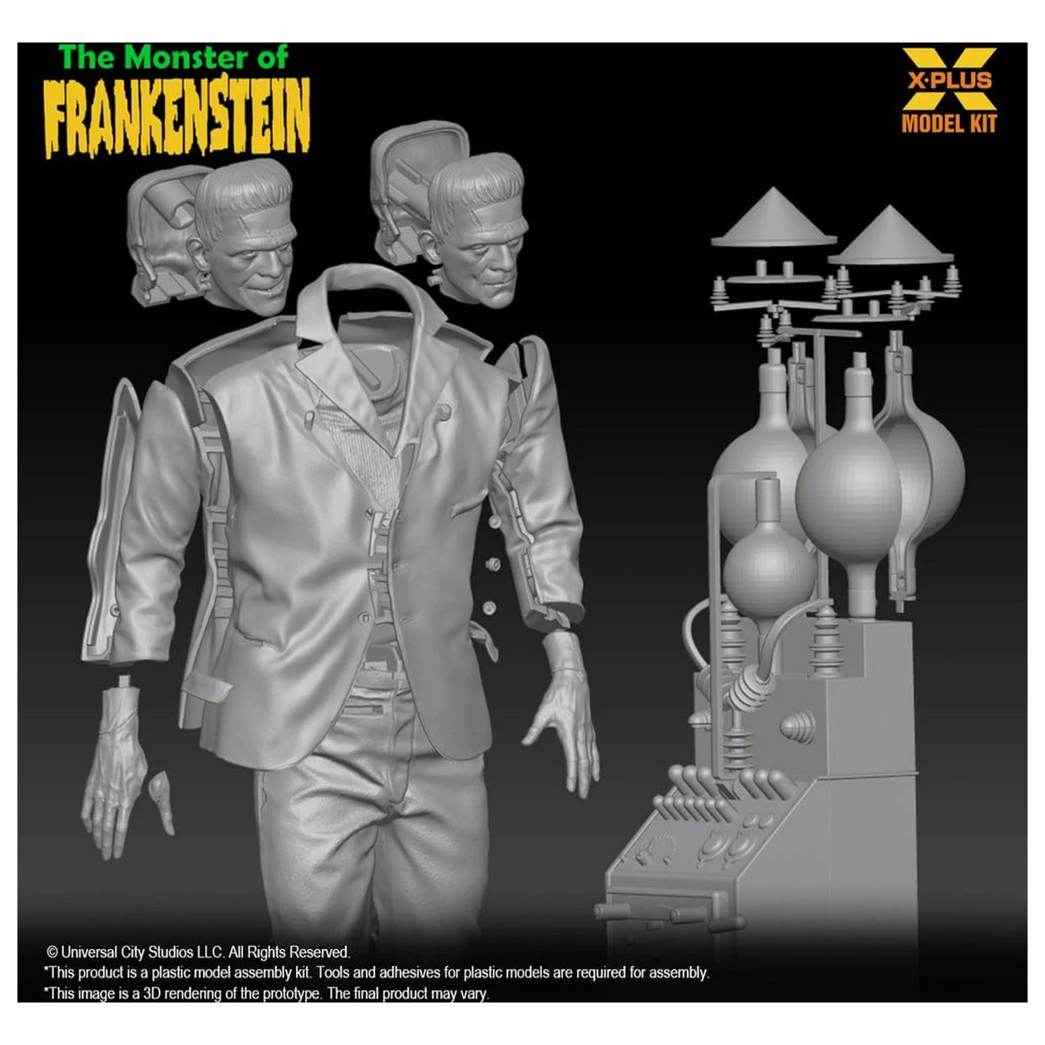 Frankenstein Plastic Model Kit 1/8 The Monster of Frankenstein 27 cm    product photo