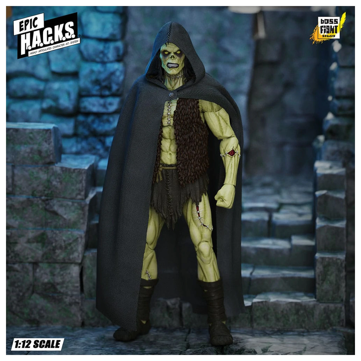 Frankenstein's Monster Epic H.A.C.K.S. Action Figure 1/12 Undead Creature 19 cm  product photo