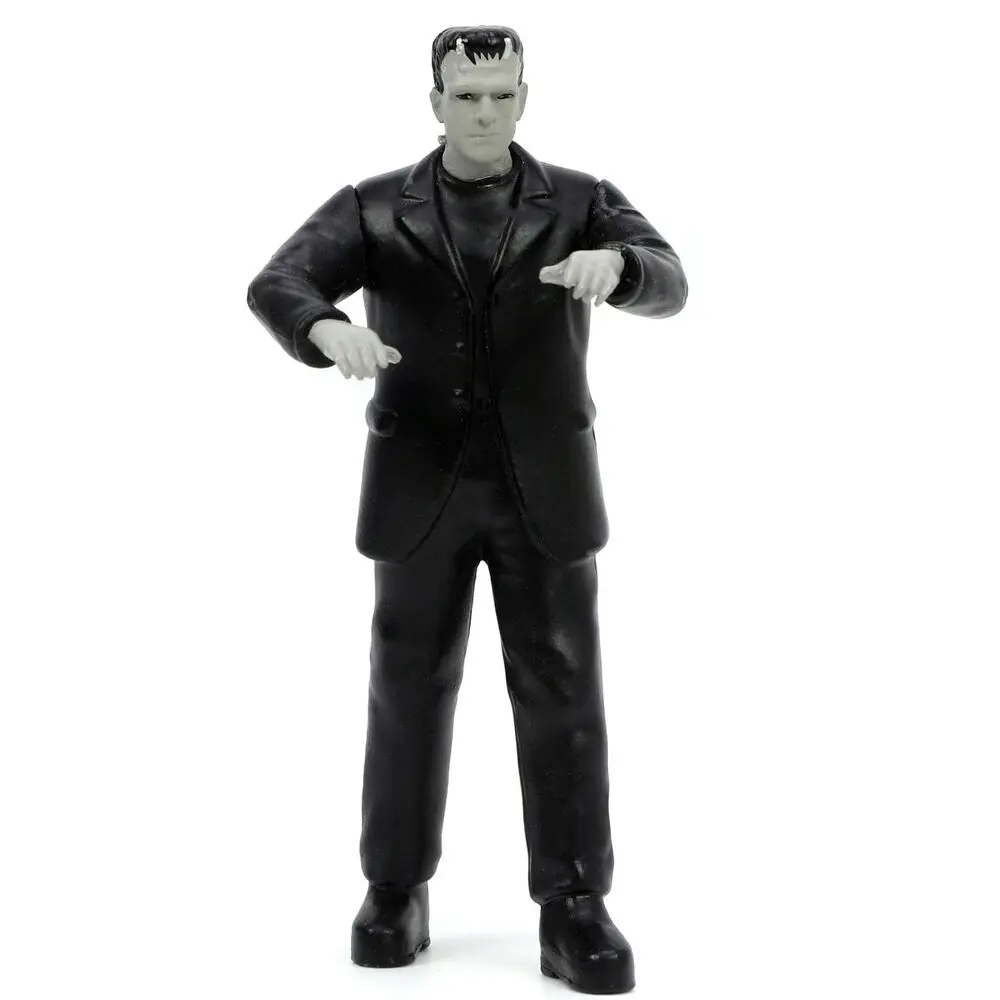 Frankenstein Chevy Suburban Delivery 1957 car + figure set product photo