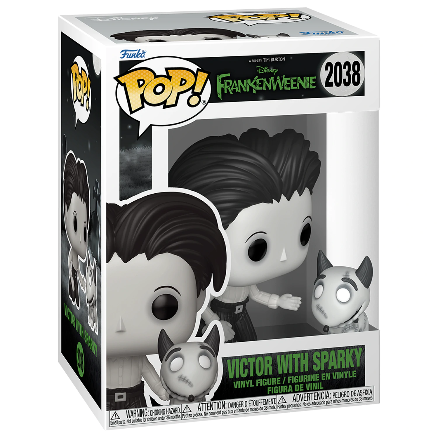 Frankenweenie Funko POP&Buddy! Movies Vinyl Figures F w/V 9 cm product photo