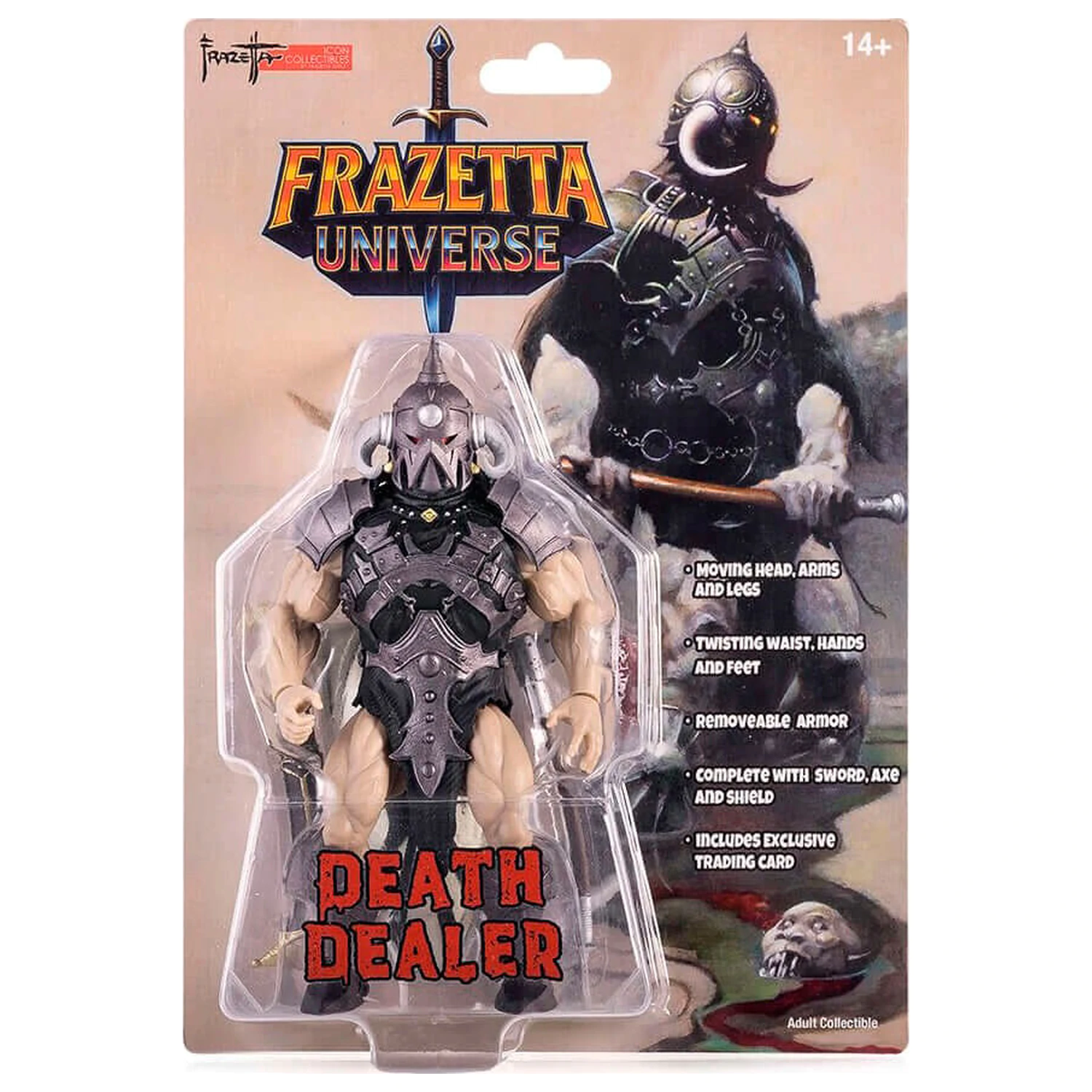 Frazetta Icon Death Dealer figure 14cm product photo