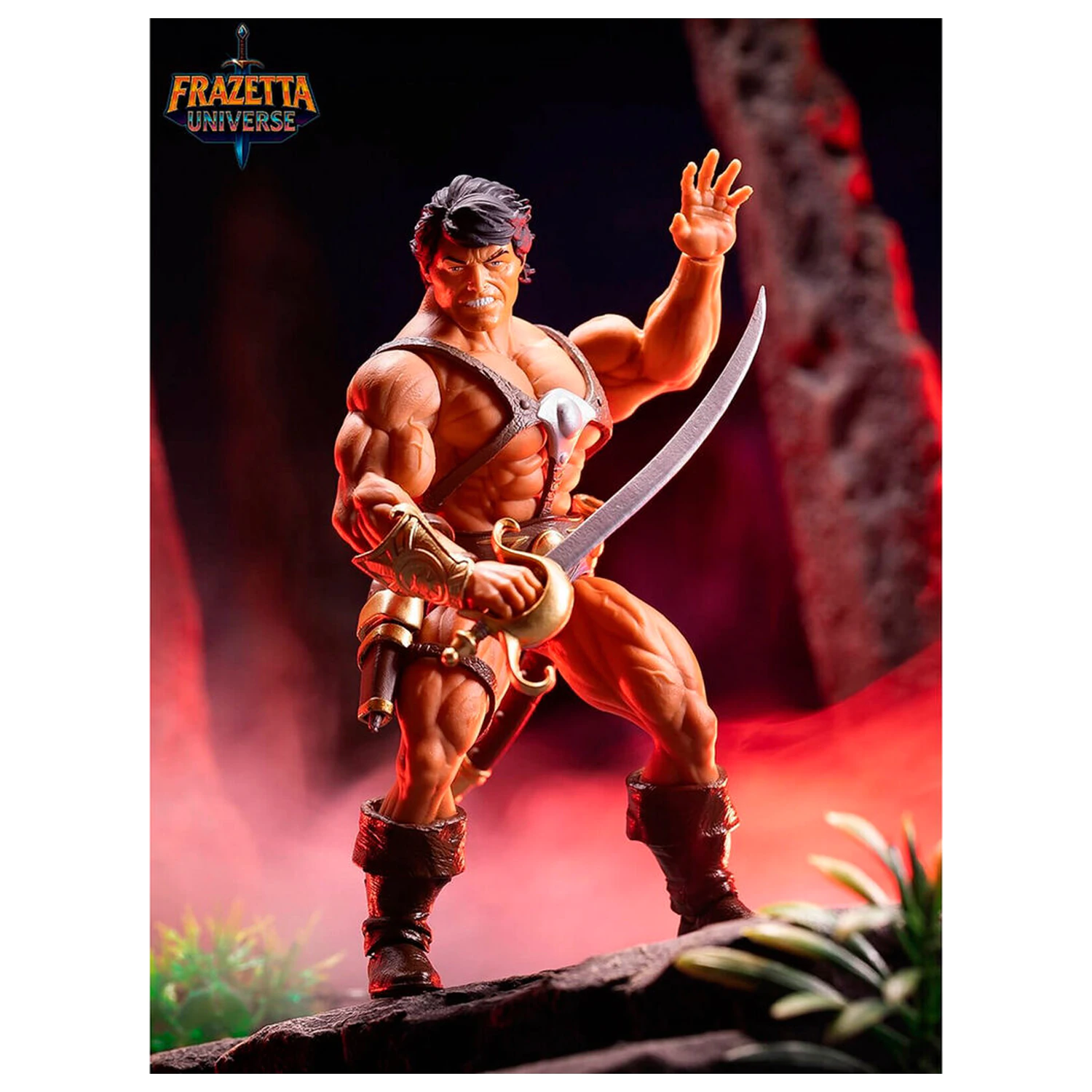 Frazetta Icon John Carter of Mars figure 14cm product photo