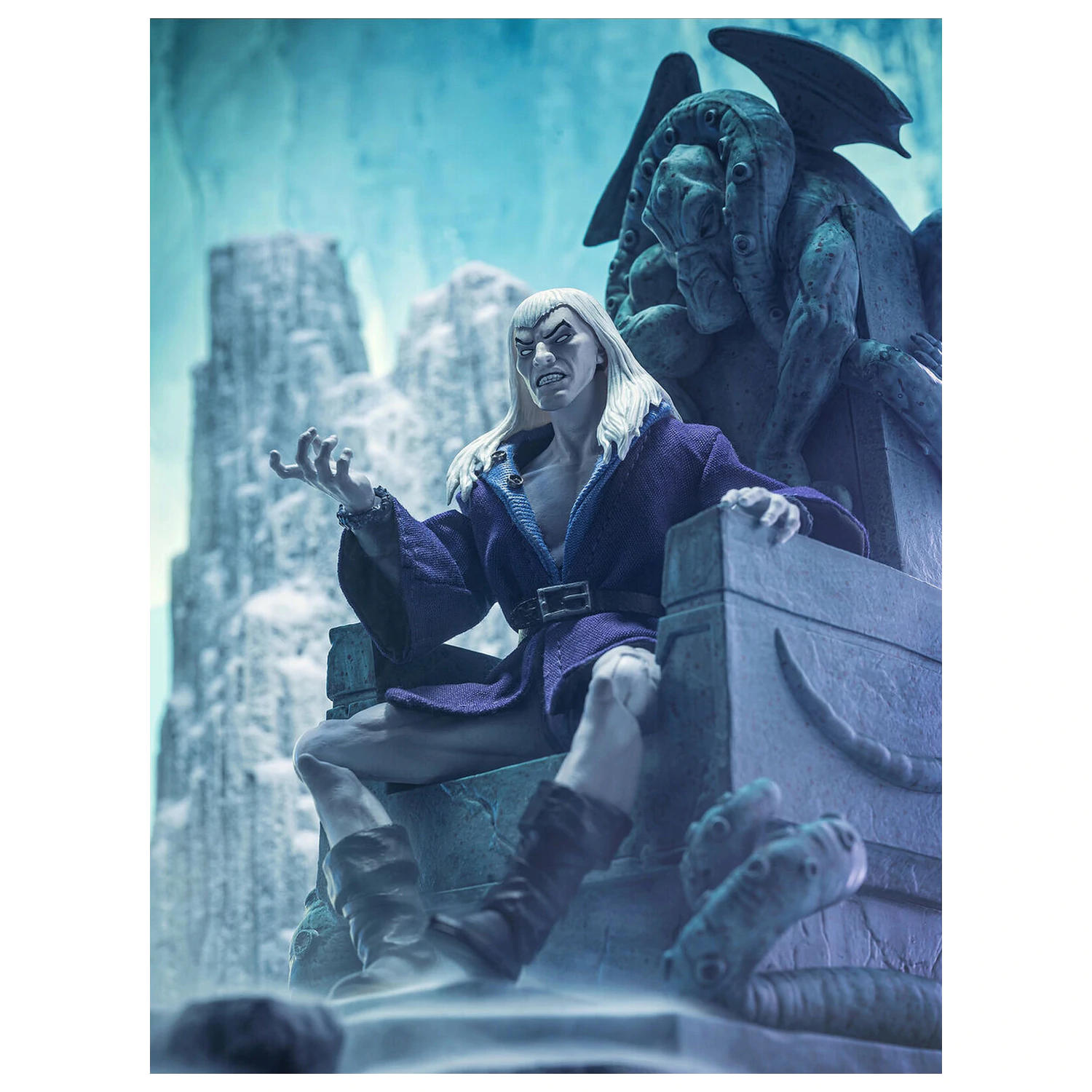 Frazetta Icon Nekorn Elite Fire & Ice figure 18cm product photo