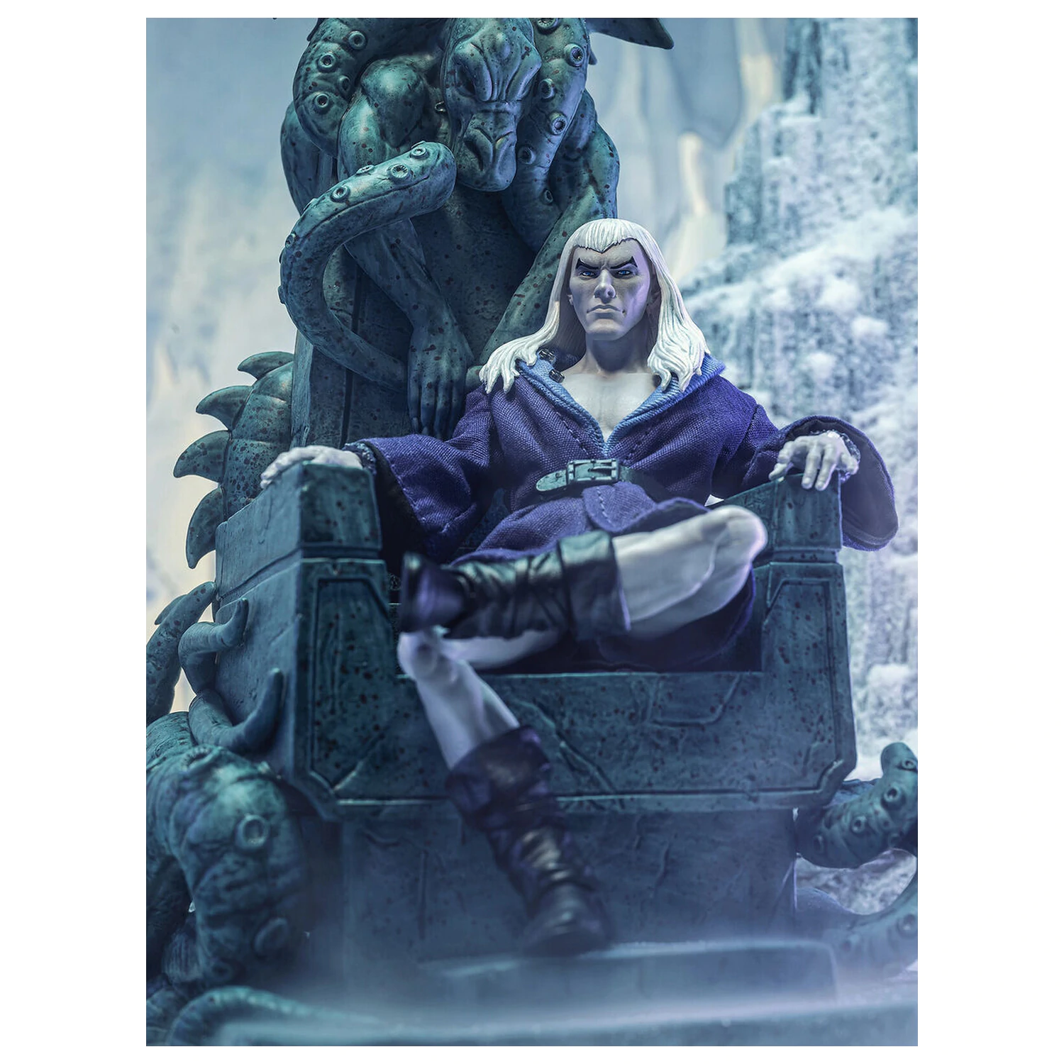 Frazetta Icon Nekorn Elite Fire & Ice figure 18cm product photo