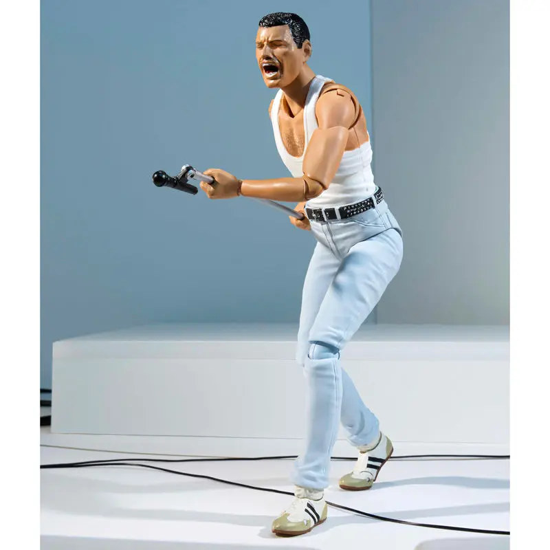 Freddie Mercury 1985 Live Aid Version S.H. Figuarts figure 15cm product photo