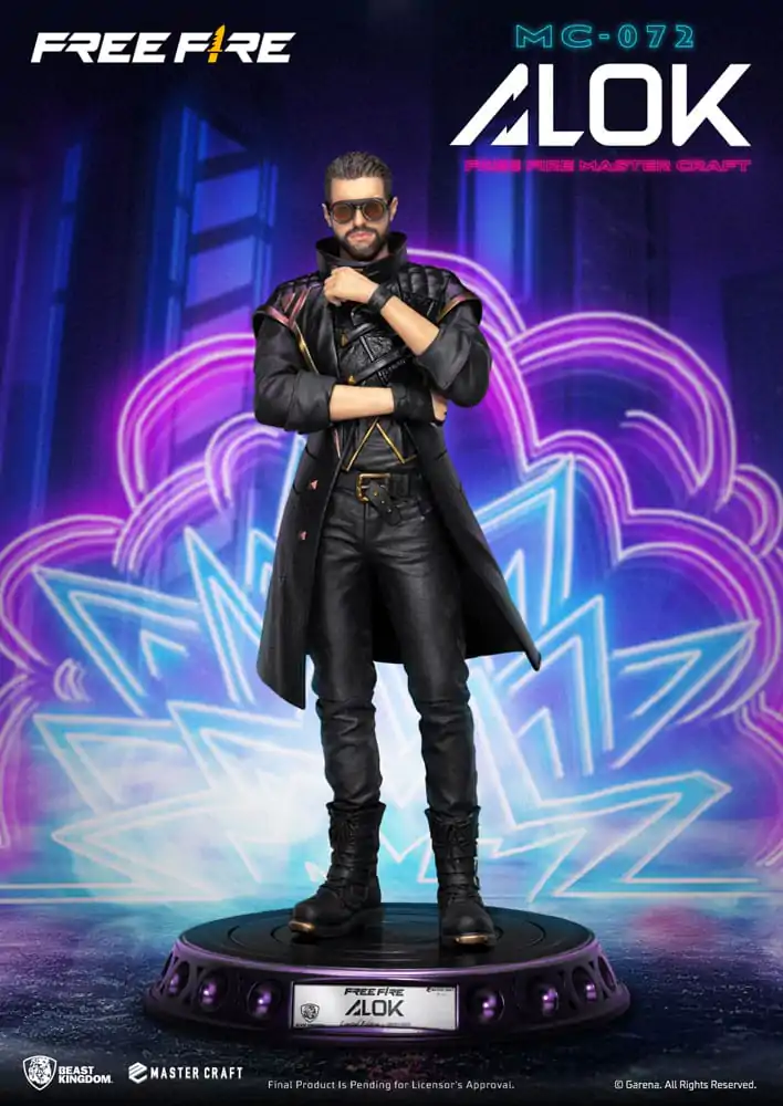 Free Fire Master Craft Statue Alok 40 cm product photo